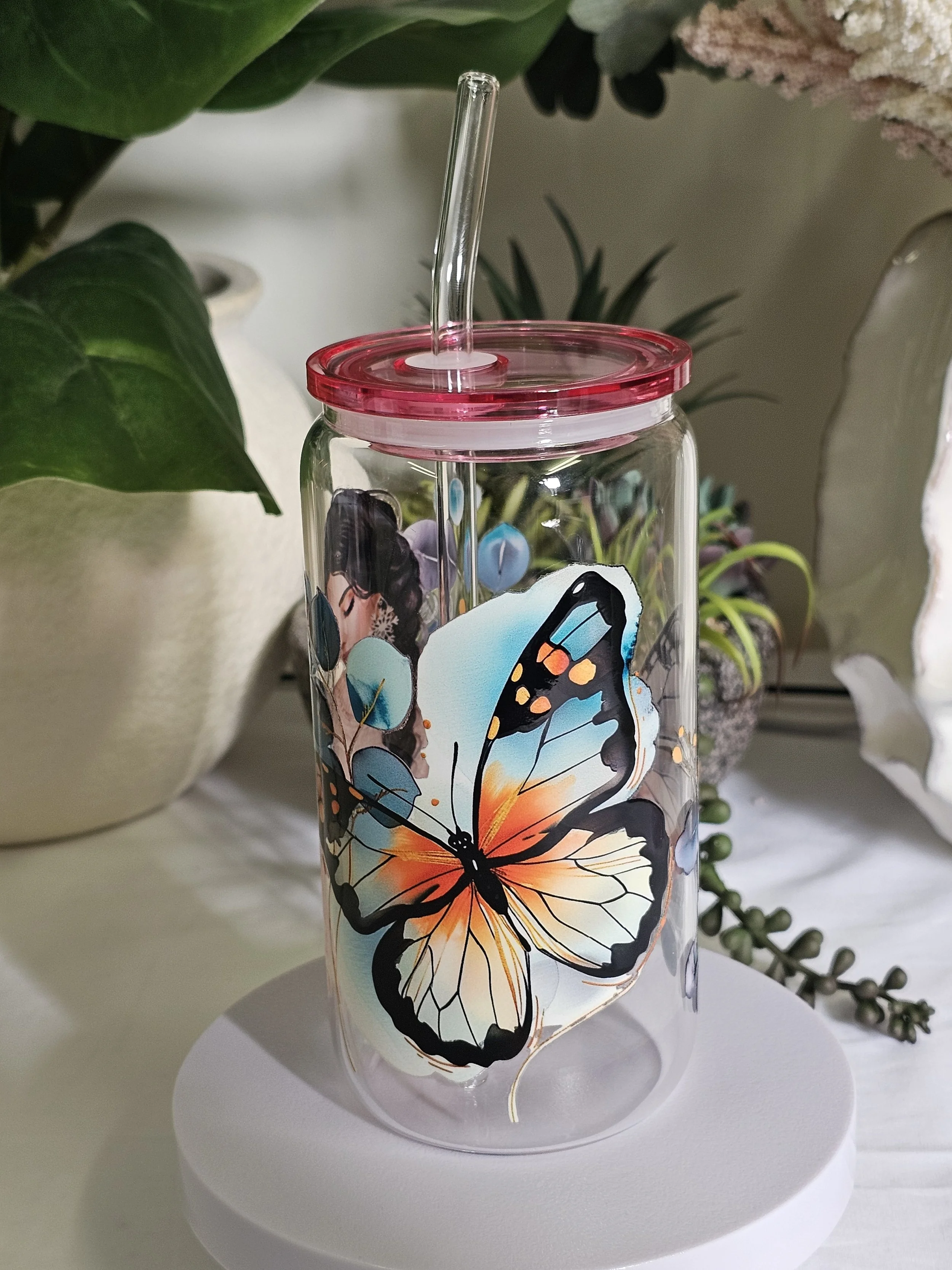Enchanted Butterfly 16oz Glass Tumbler (2).jpg