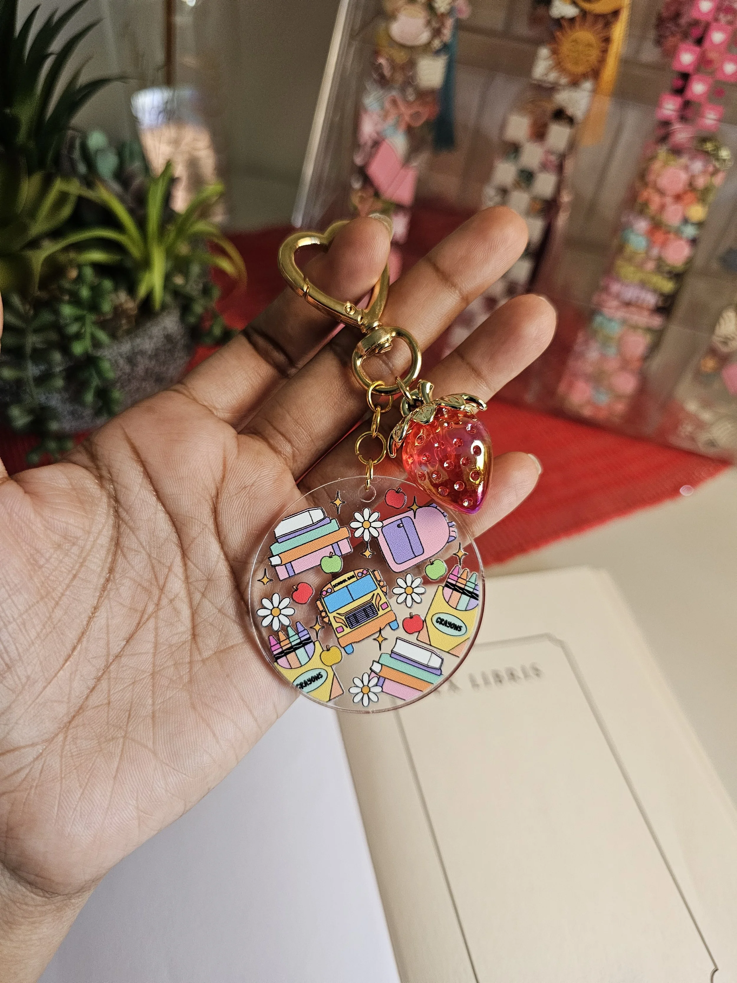 Acrylic Keyrings | Cute & Aesthetic Keychain Gift | Personalised Gifts ...