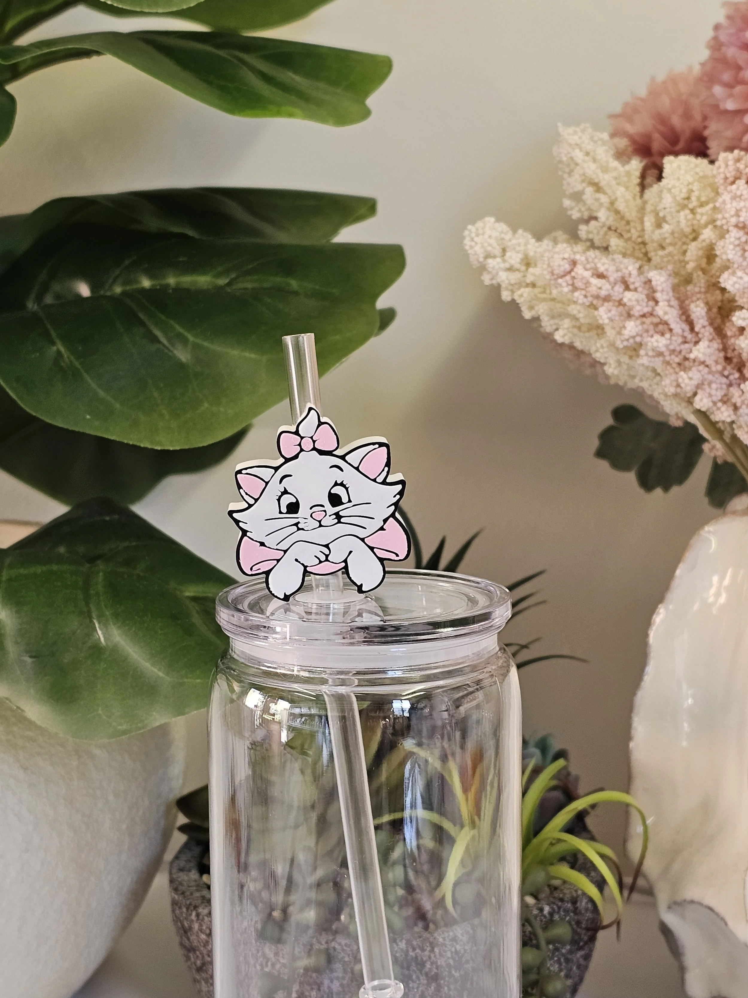 Pink Bow Kitty Straw Topper.jpg