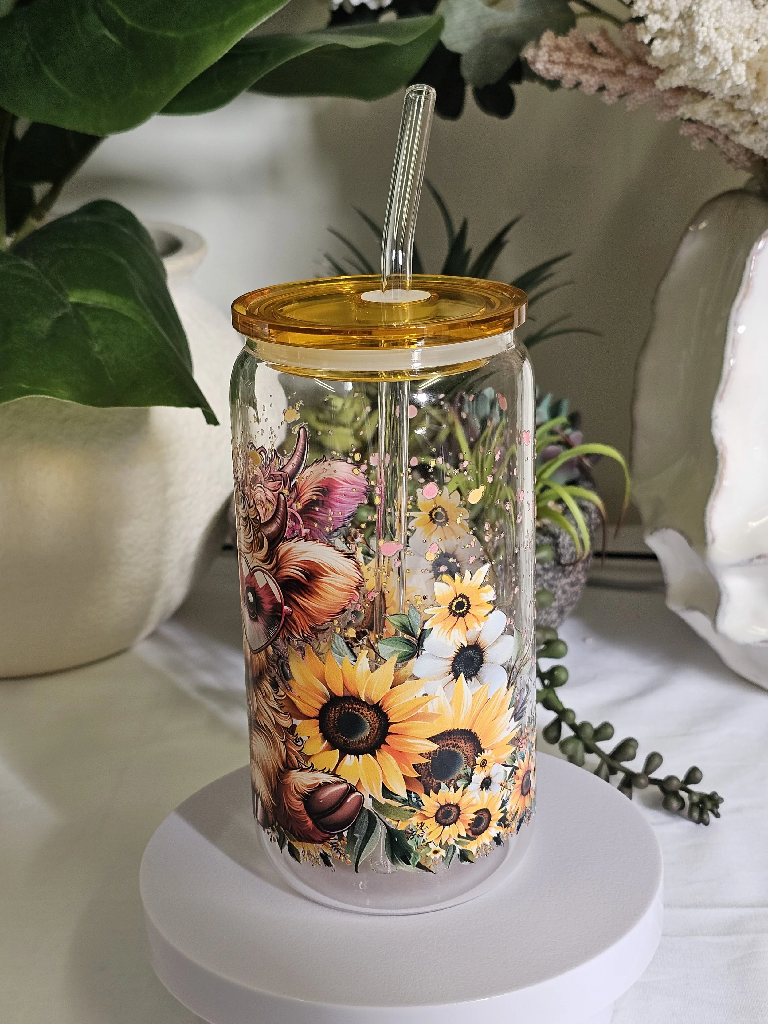 Boba Highland Cow 16oz Glass Tumbler (1).jpg