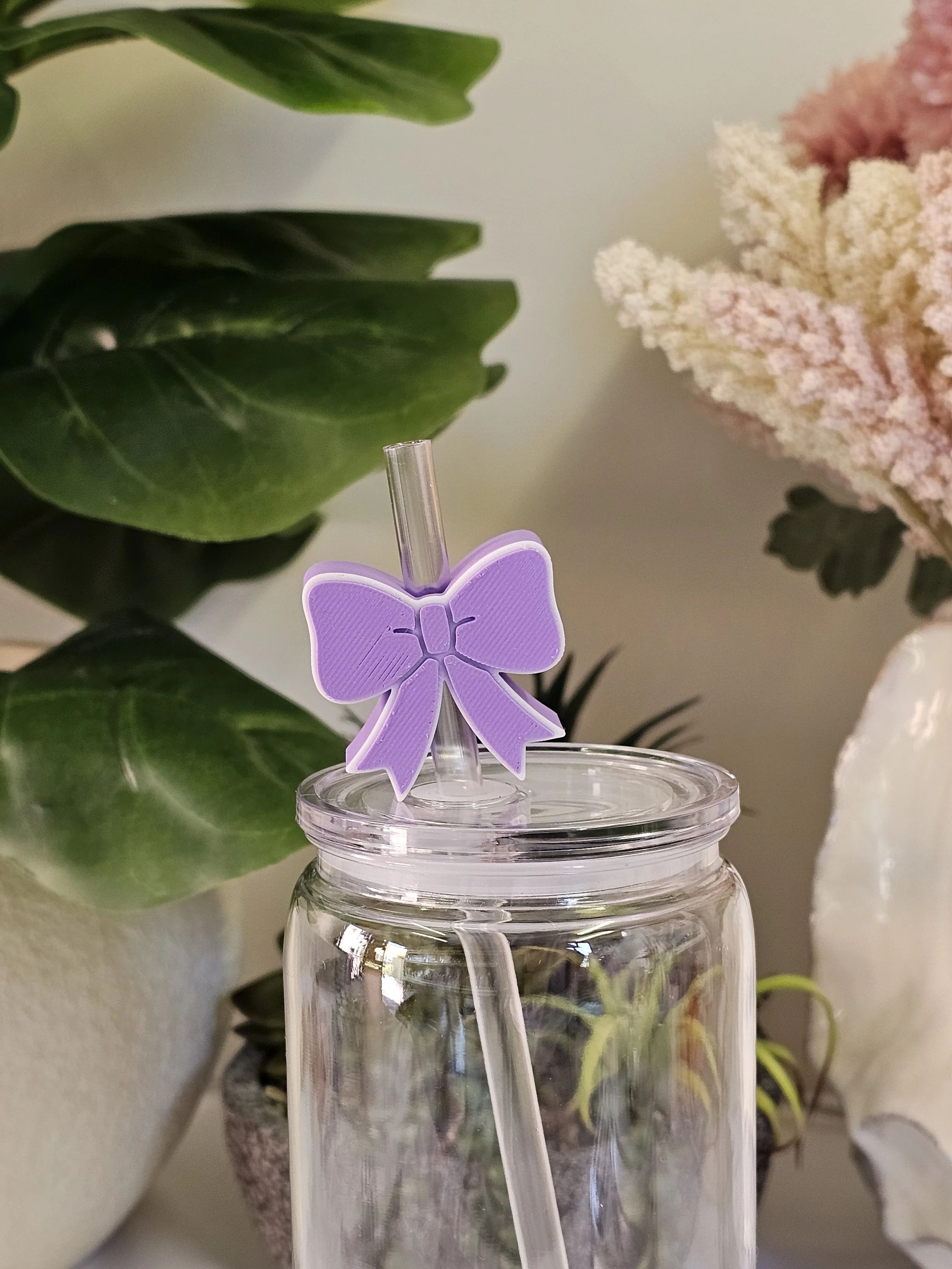 Lavender Bow Straw Topper.jpg