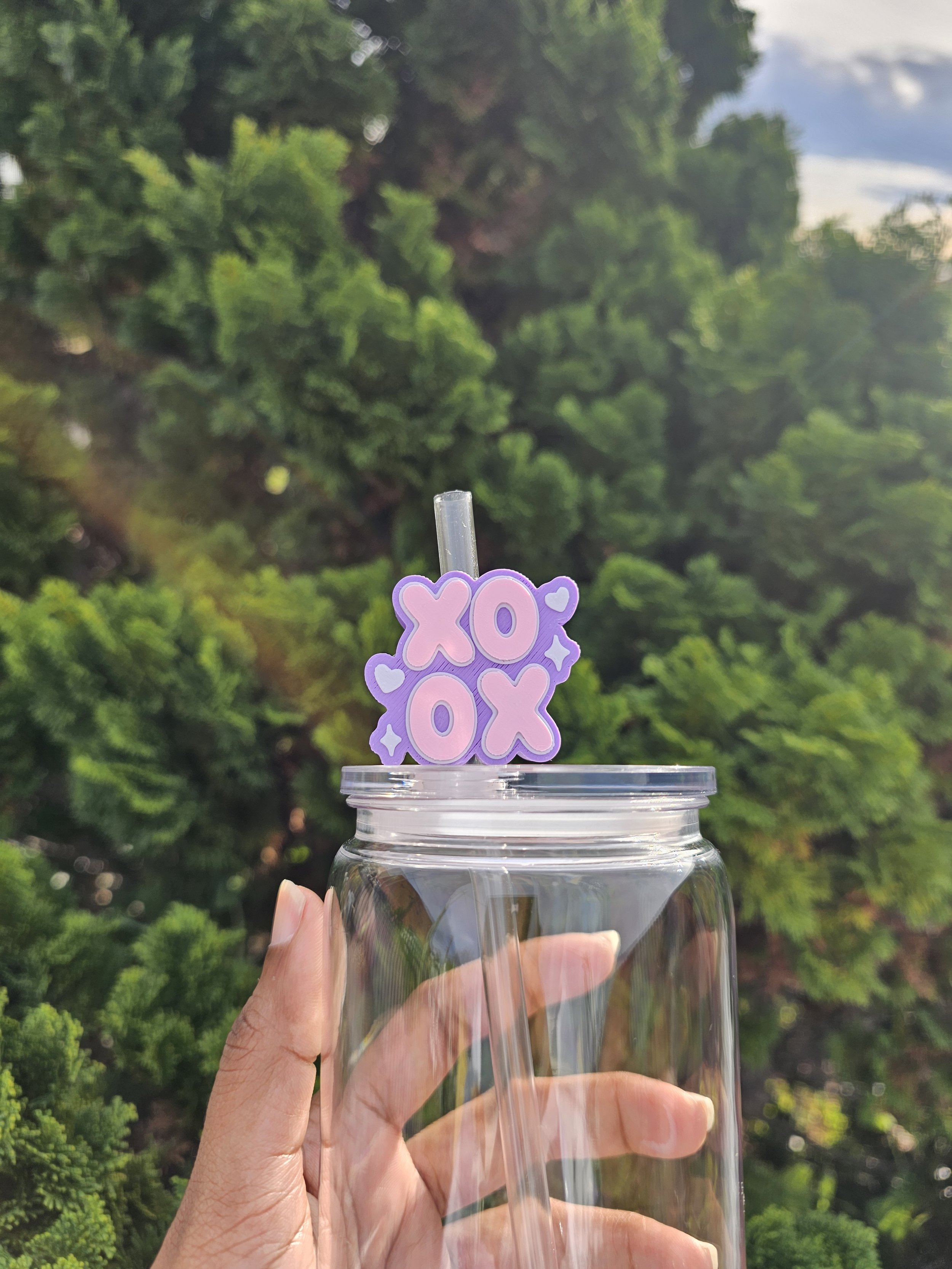 XOXO Love Straw Topper.jpg