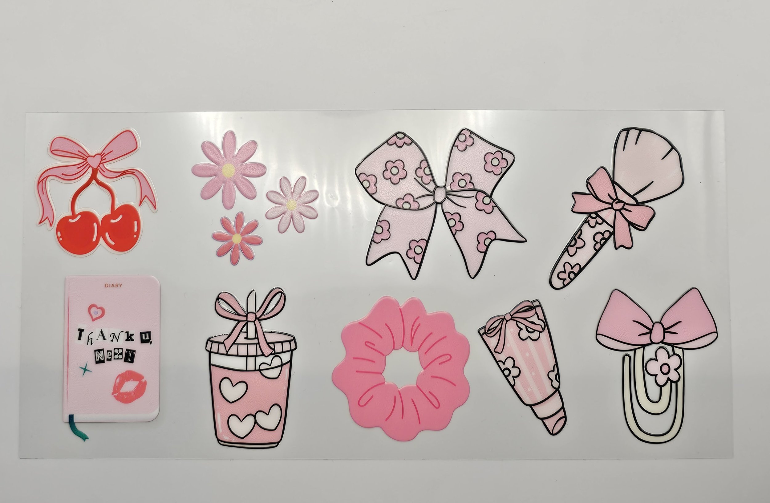 Blush & Bows - 16oz UV DTF wrap