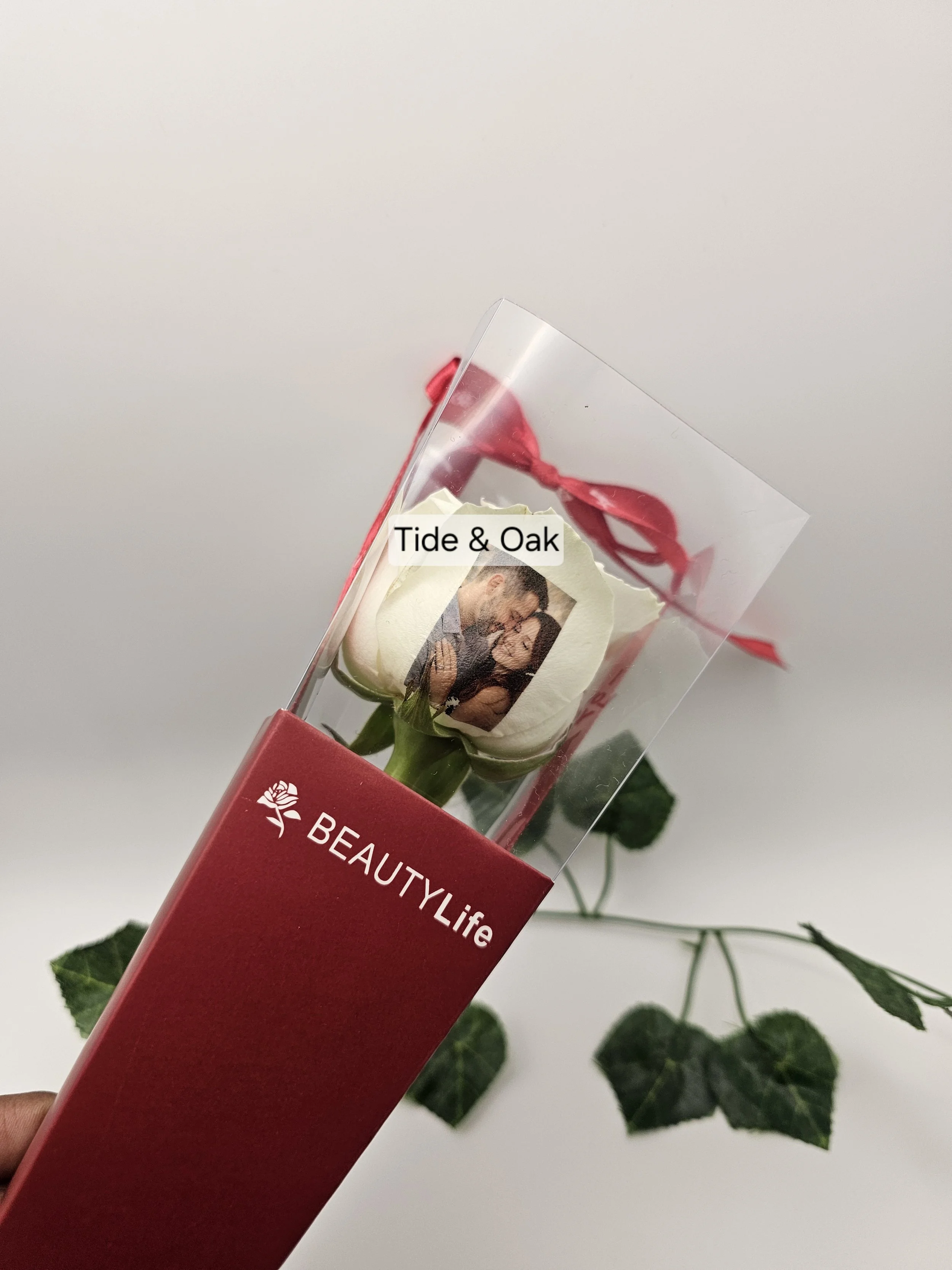 Personalised Fresh Photo Rose - Valentine’s Day Edition