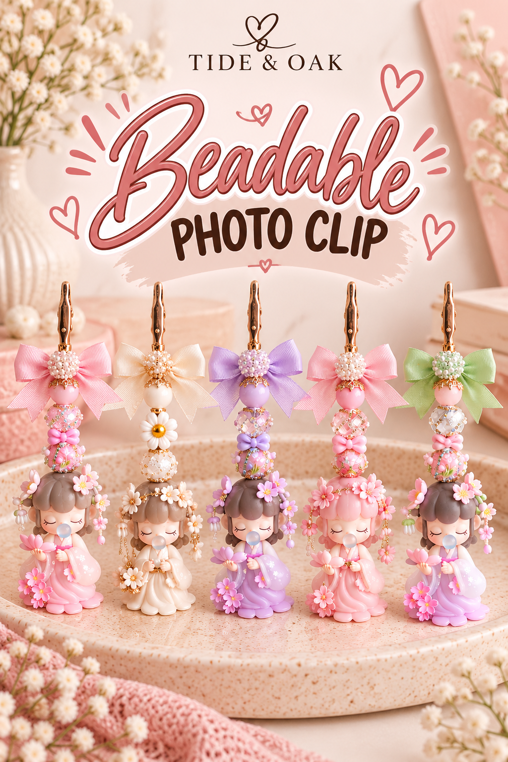 Beadable Photo Clip