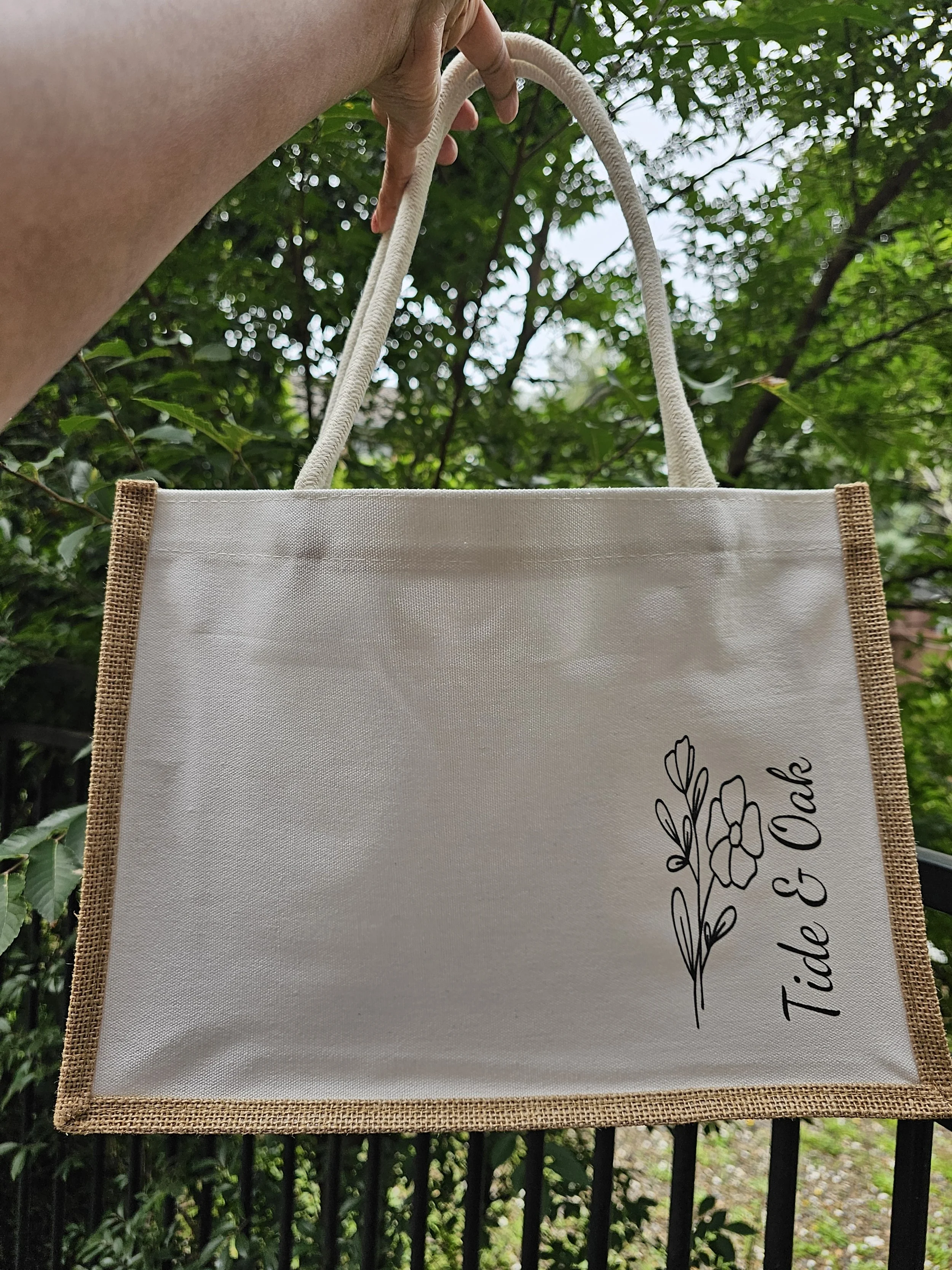 Canvas Tote Bag - Large