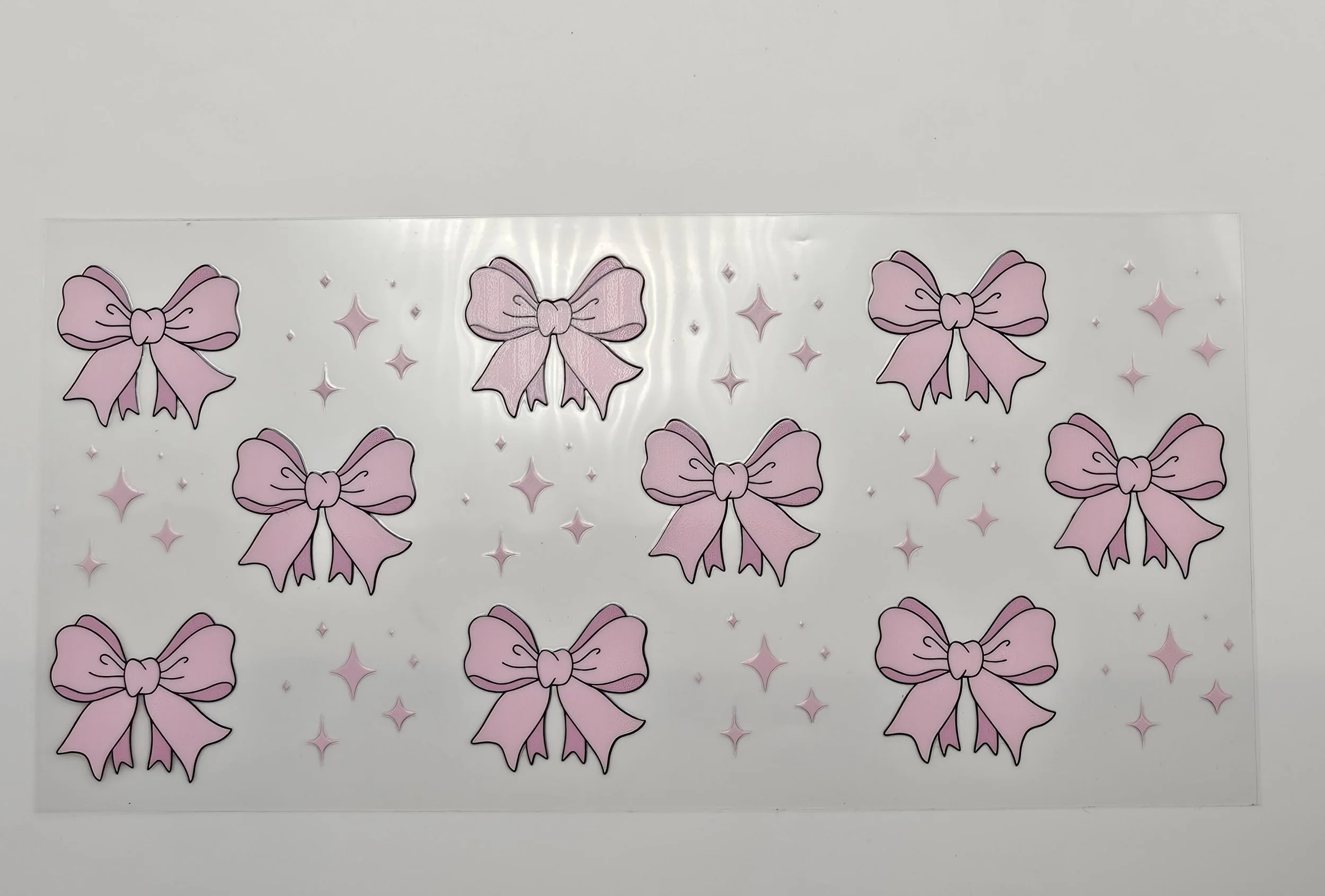 Bow Bliss - 16oz UV DTF wrap