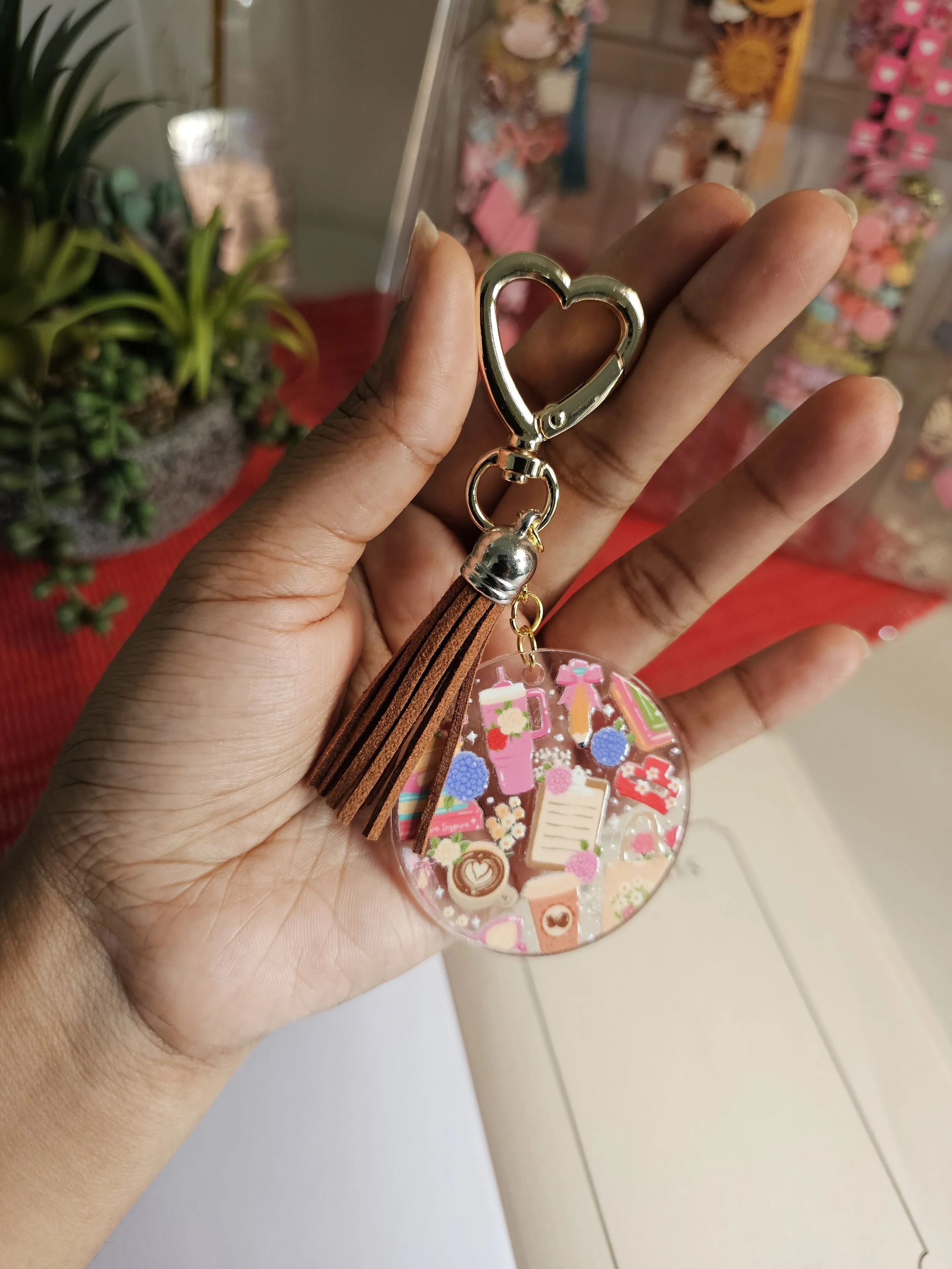 Acrylic Keyrings | Cute & Aesthetic Keychain Gift | Personalised Gifts ...