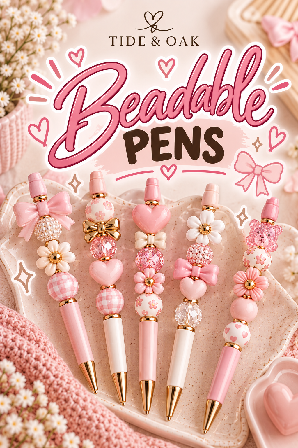 Beadable pen
