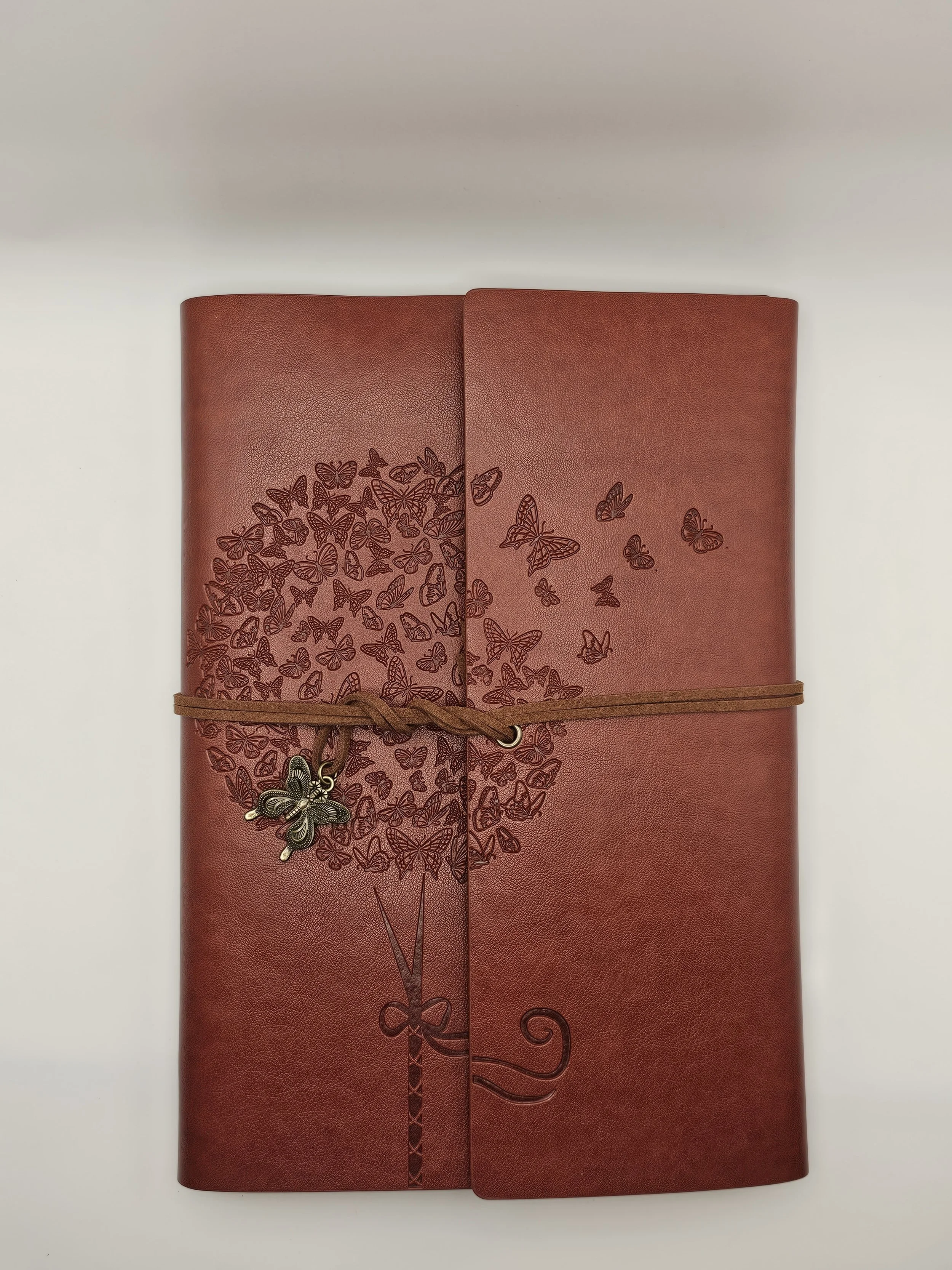 Dandelions Leather Notebook