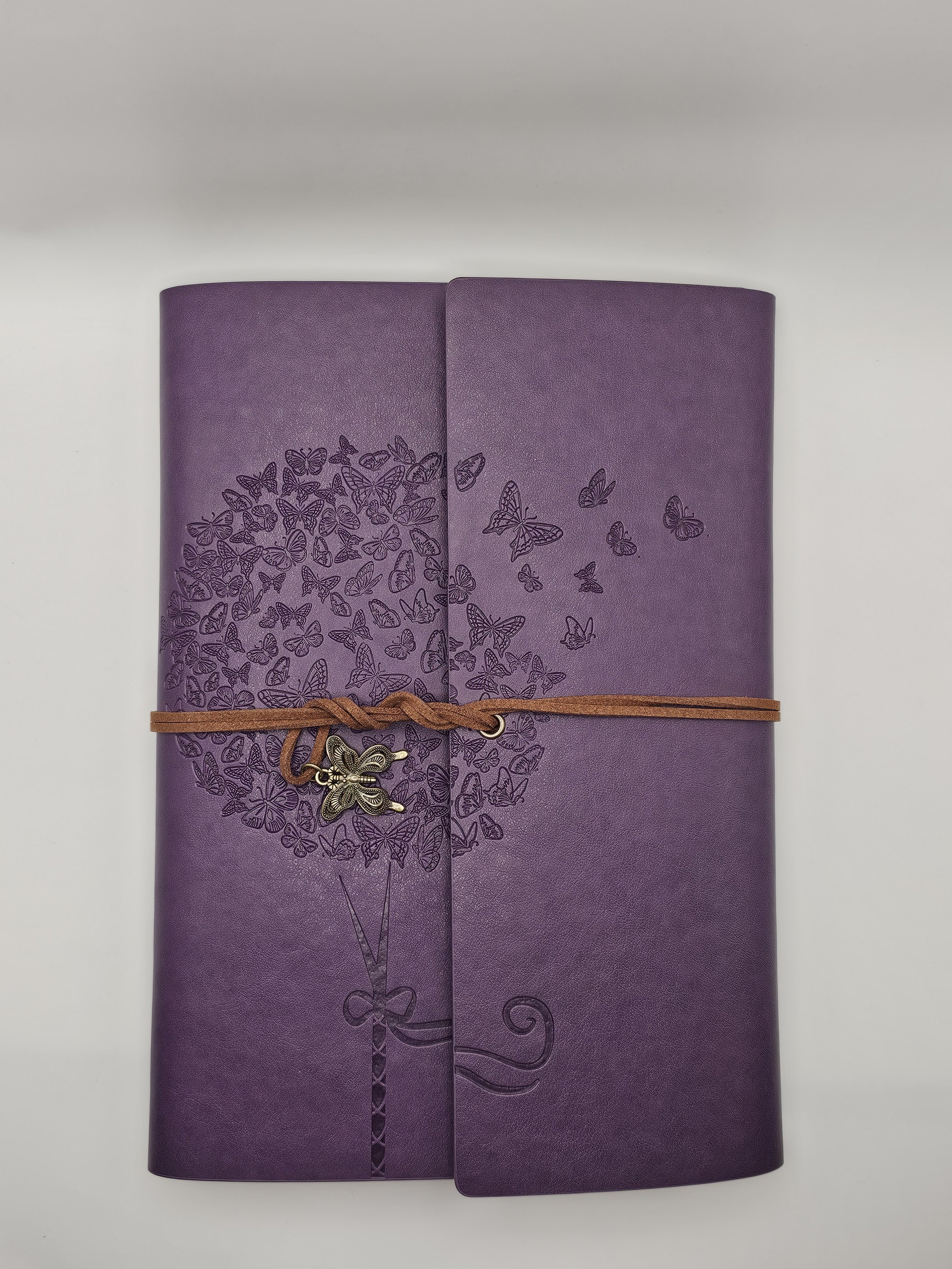 Dandelions Leather Notebook