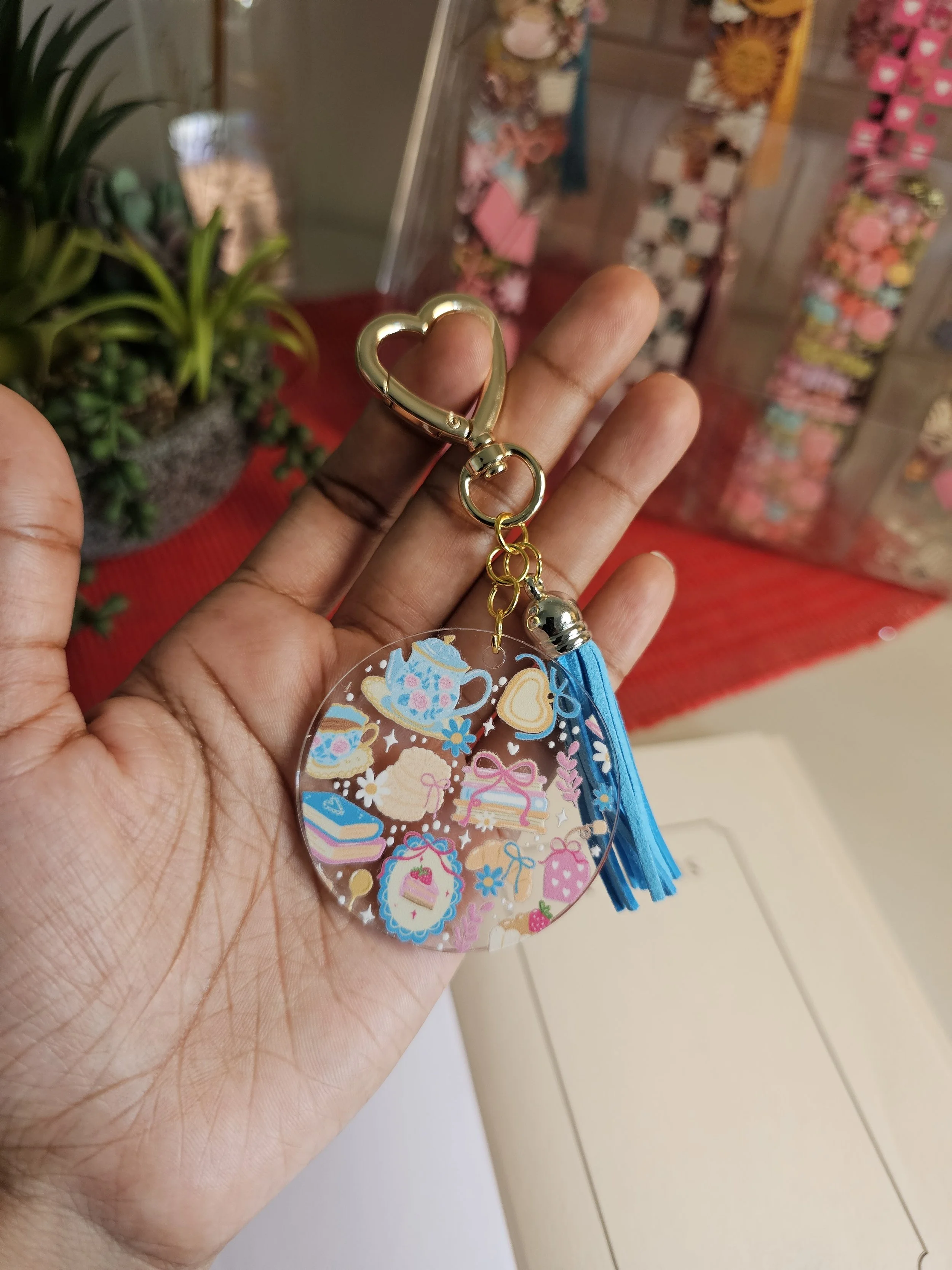 Acrylic Keyrings | Cute & Aesthetic Keychain Gift | Personalised Gifts ...