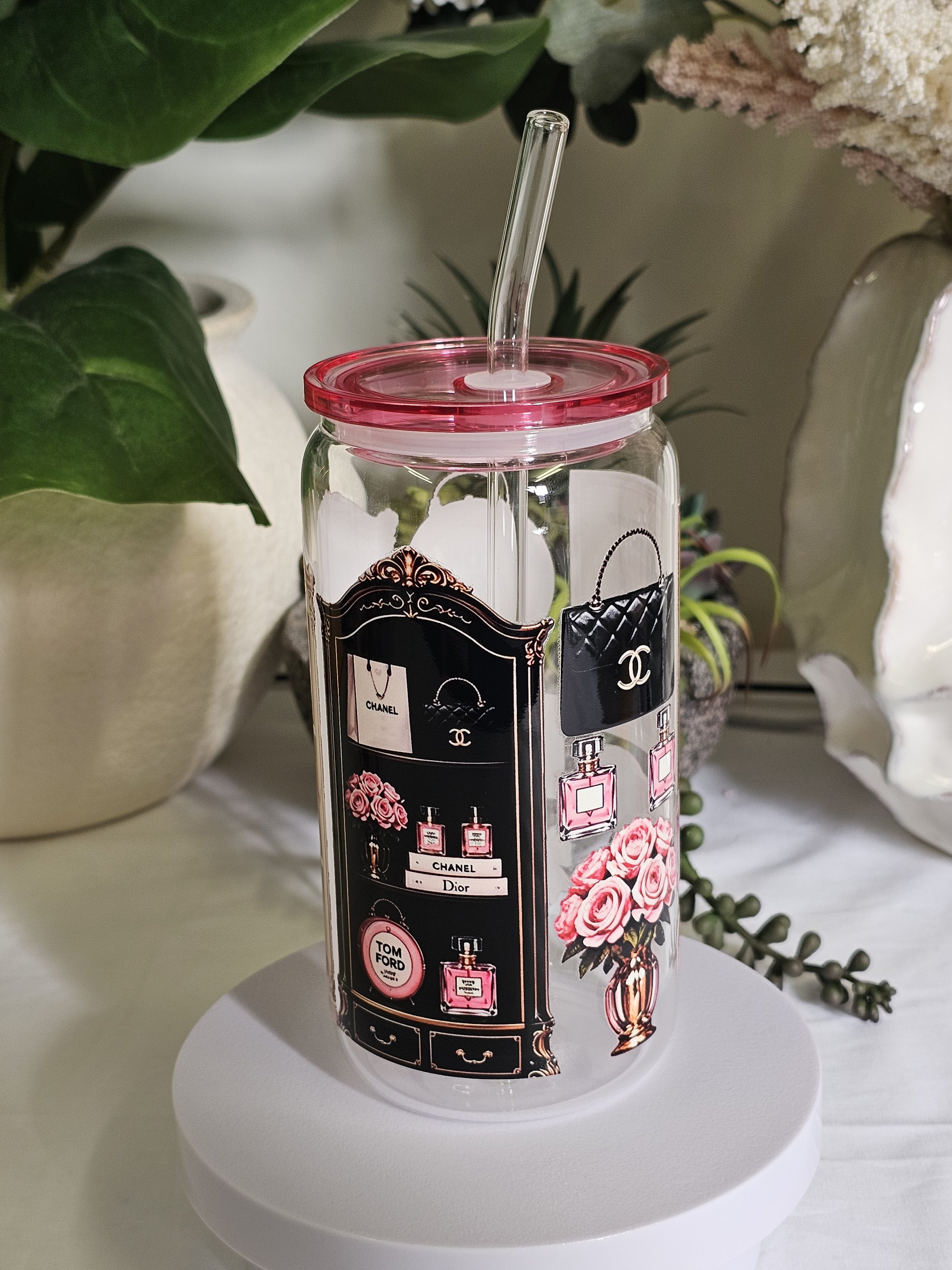 Pretty in Pink 16oz Glass Tumbler (2).jpg