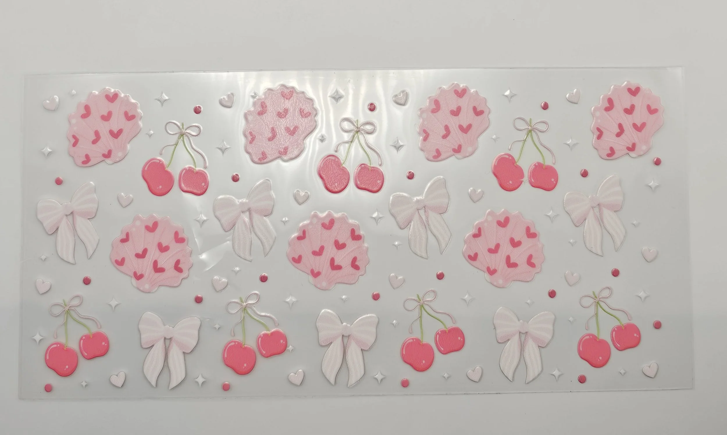 Cherry Kisses - 16oz UV DTF wrap