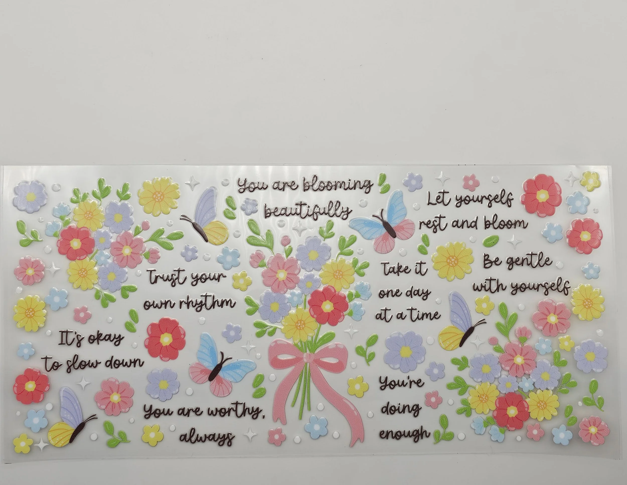 You Are Enough - 16oz UV DTF wrap