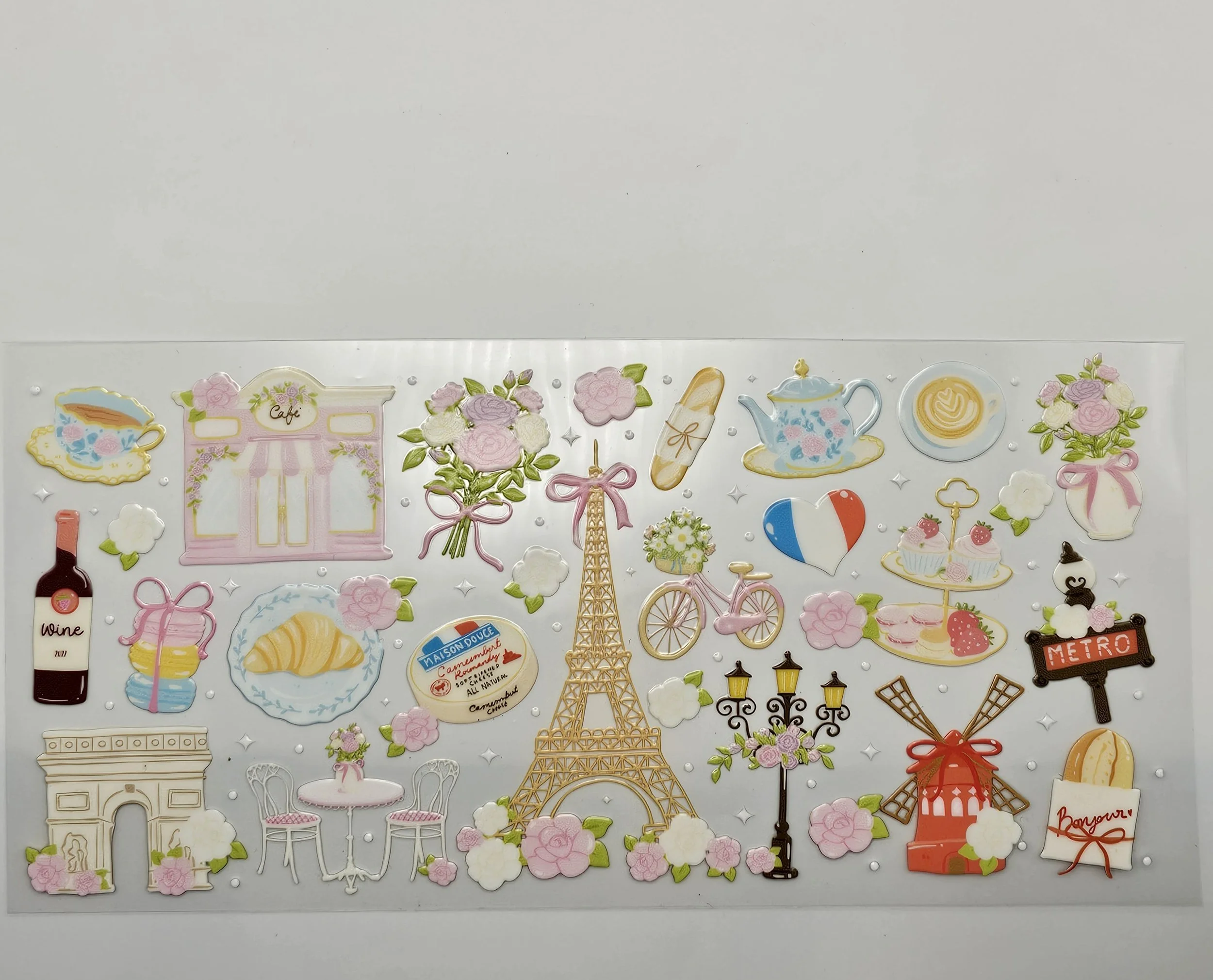 Parisian Daydream - 16oz UV DTF wrap