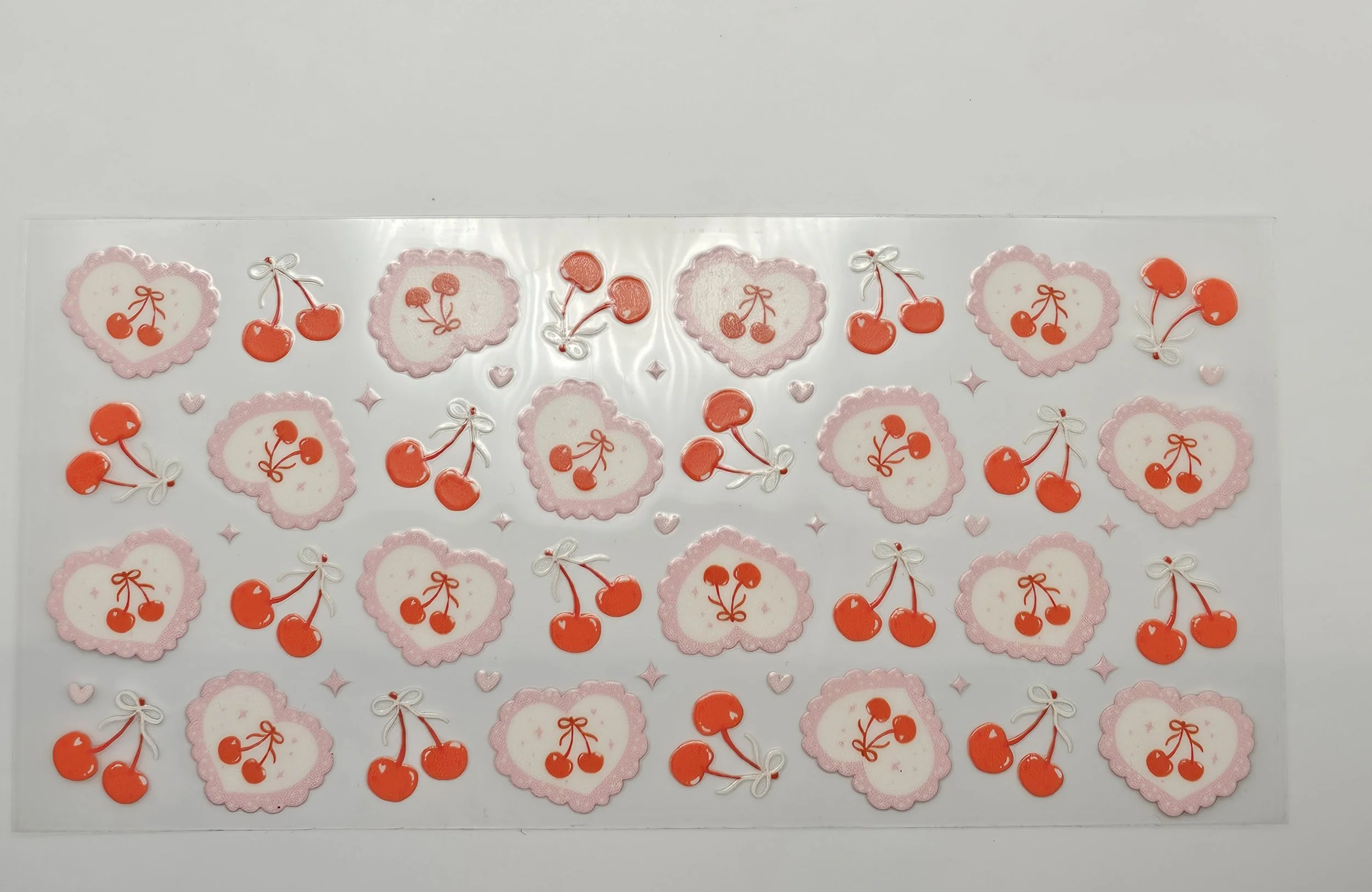 Cherry Kisses - 16oz UV DTF wrap