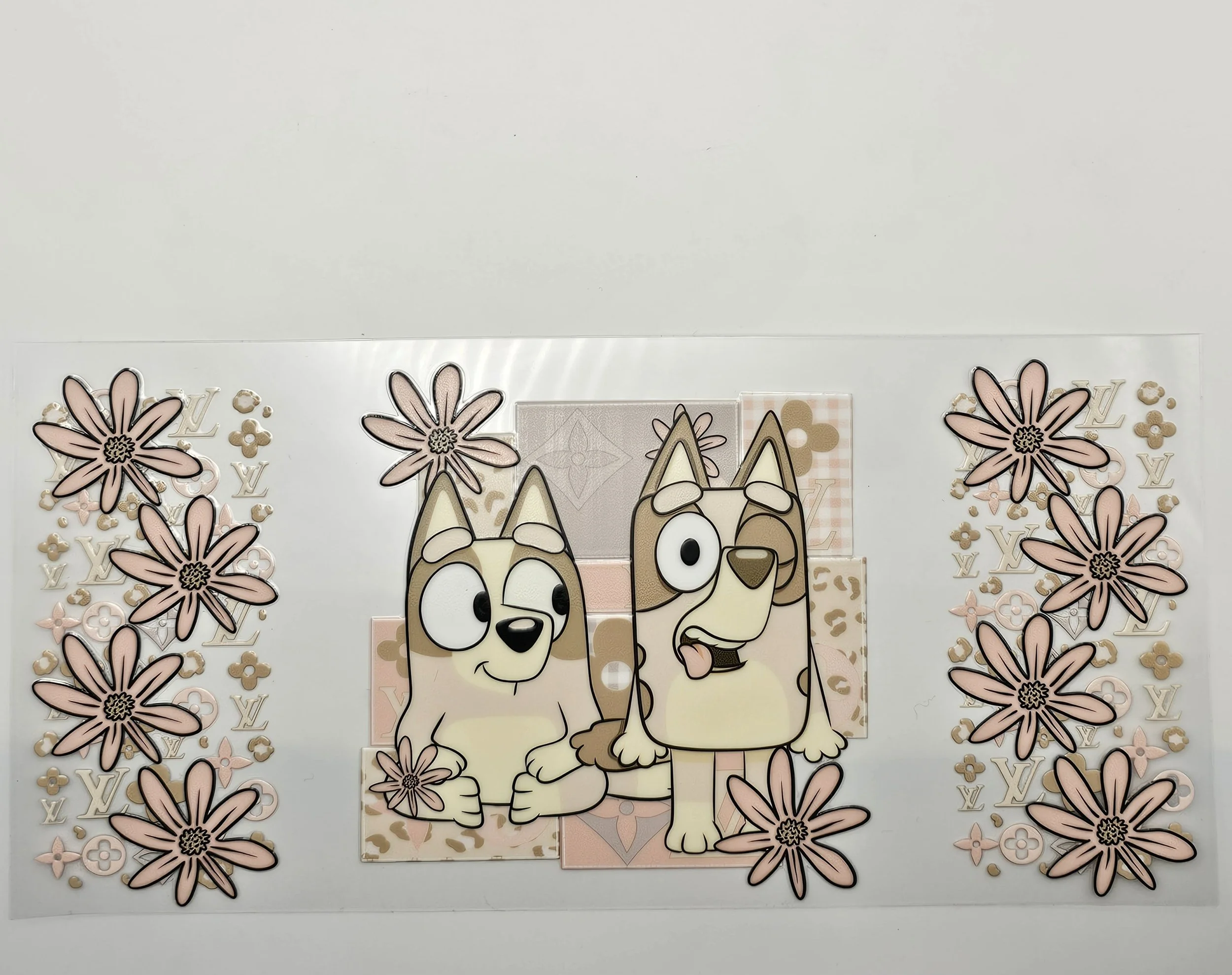 Playful Pups - 16oz UV DTF wrap