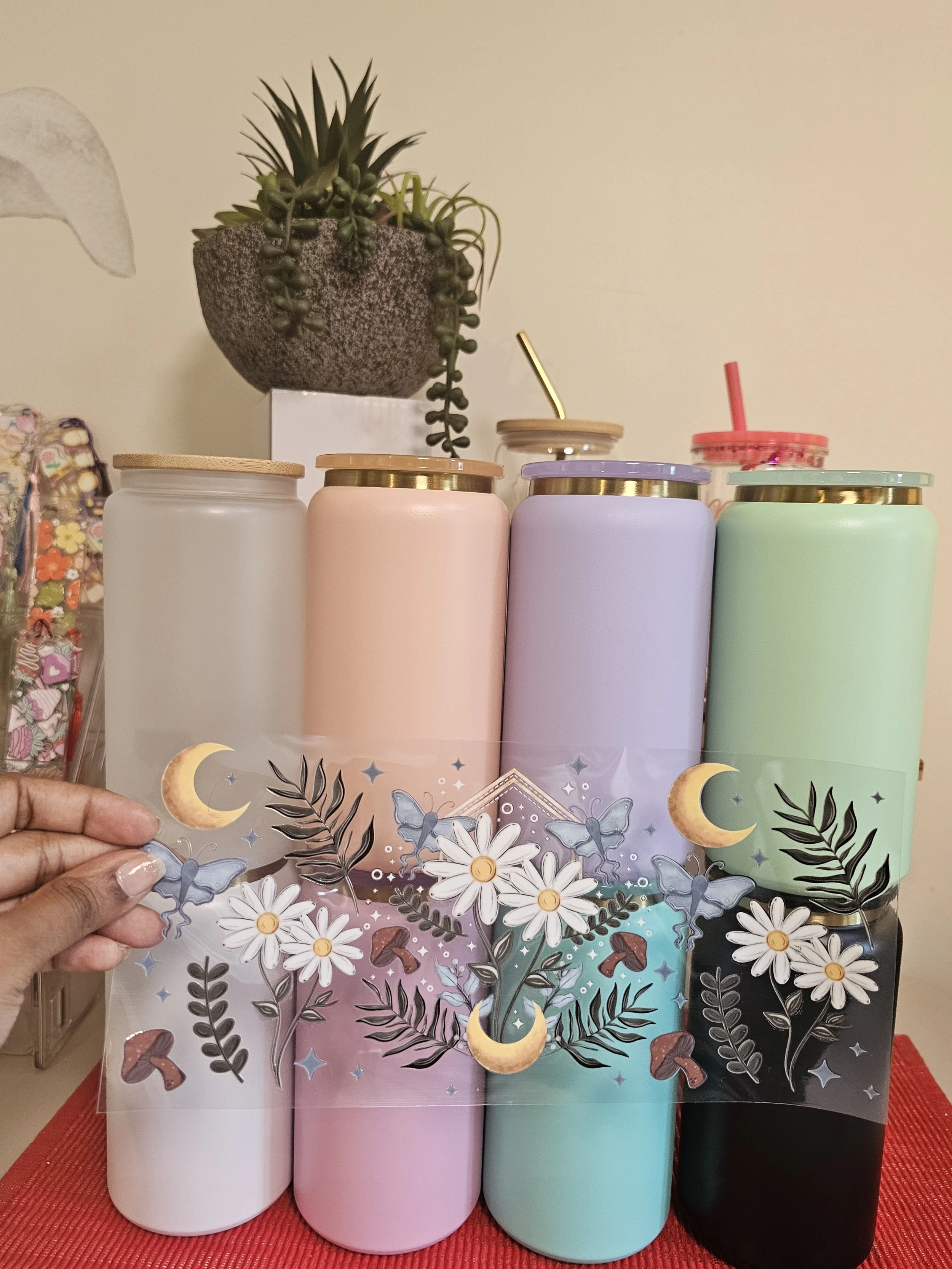 Moon, Daisy & Nature