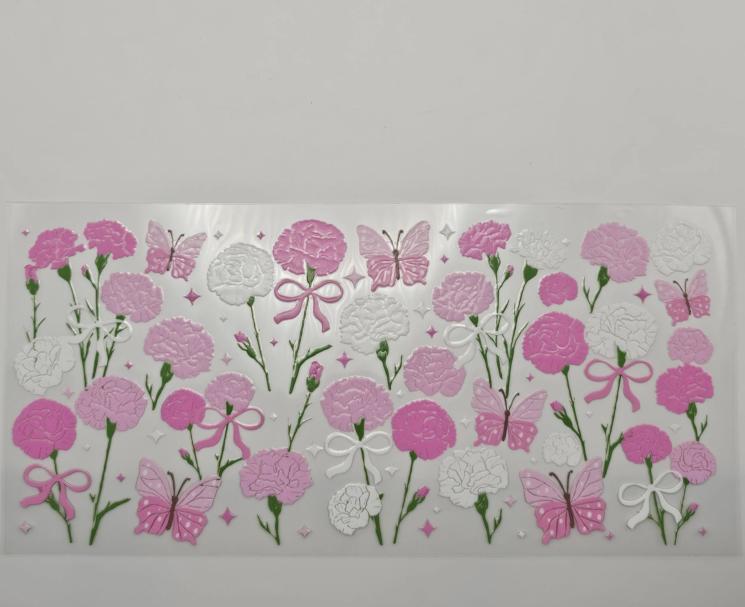 Blush Garden - 16oz UV DTF wrap