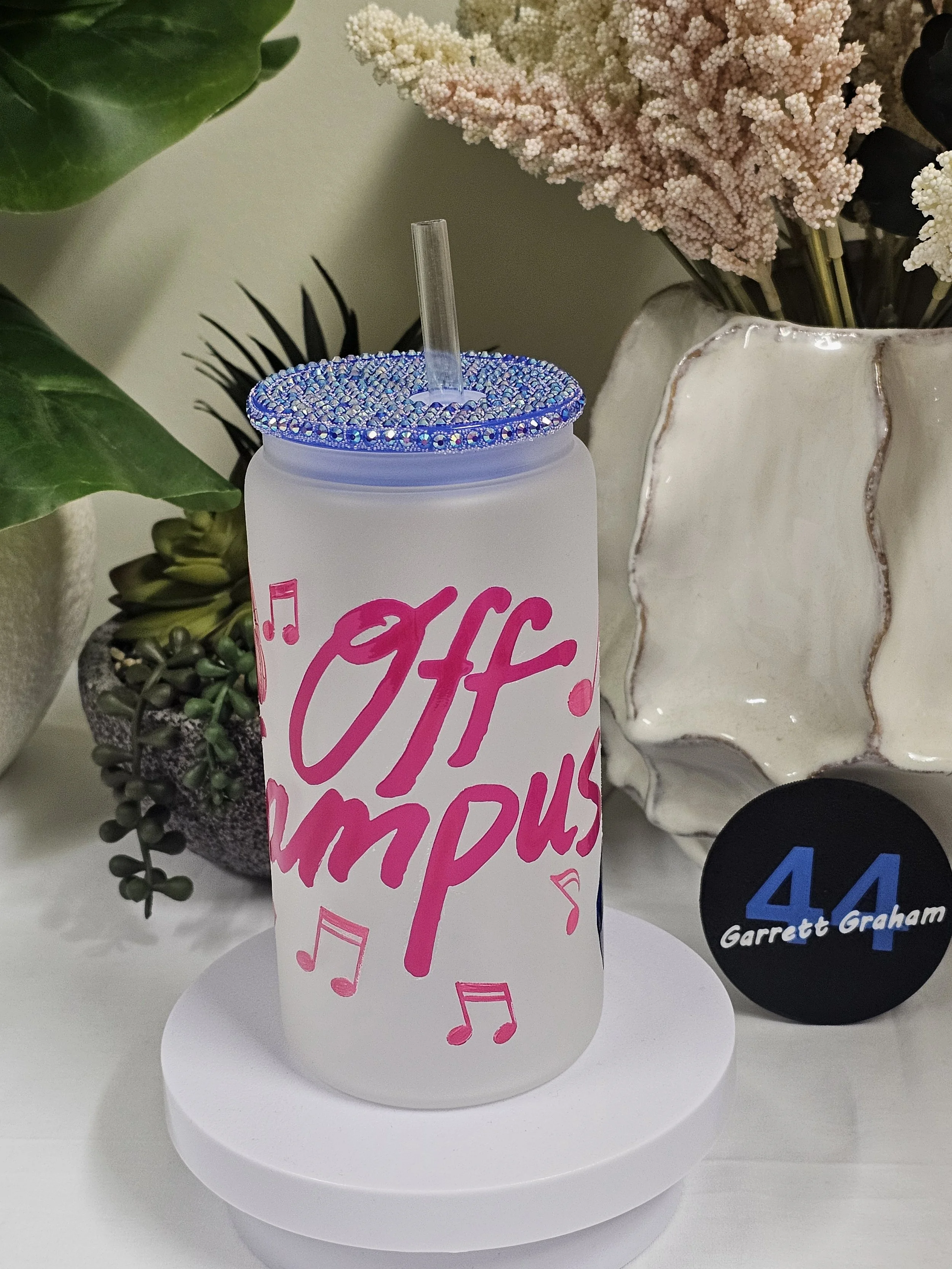 Off Campus Inspired Frosted Glass Tumbler (2).jpg