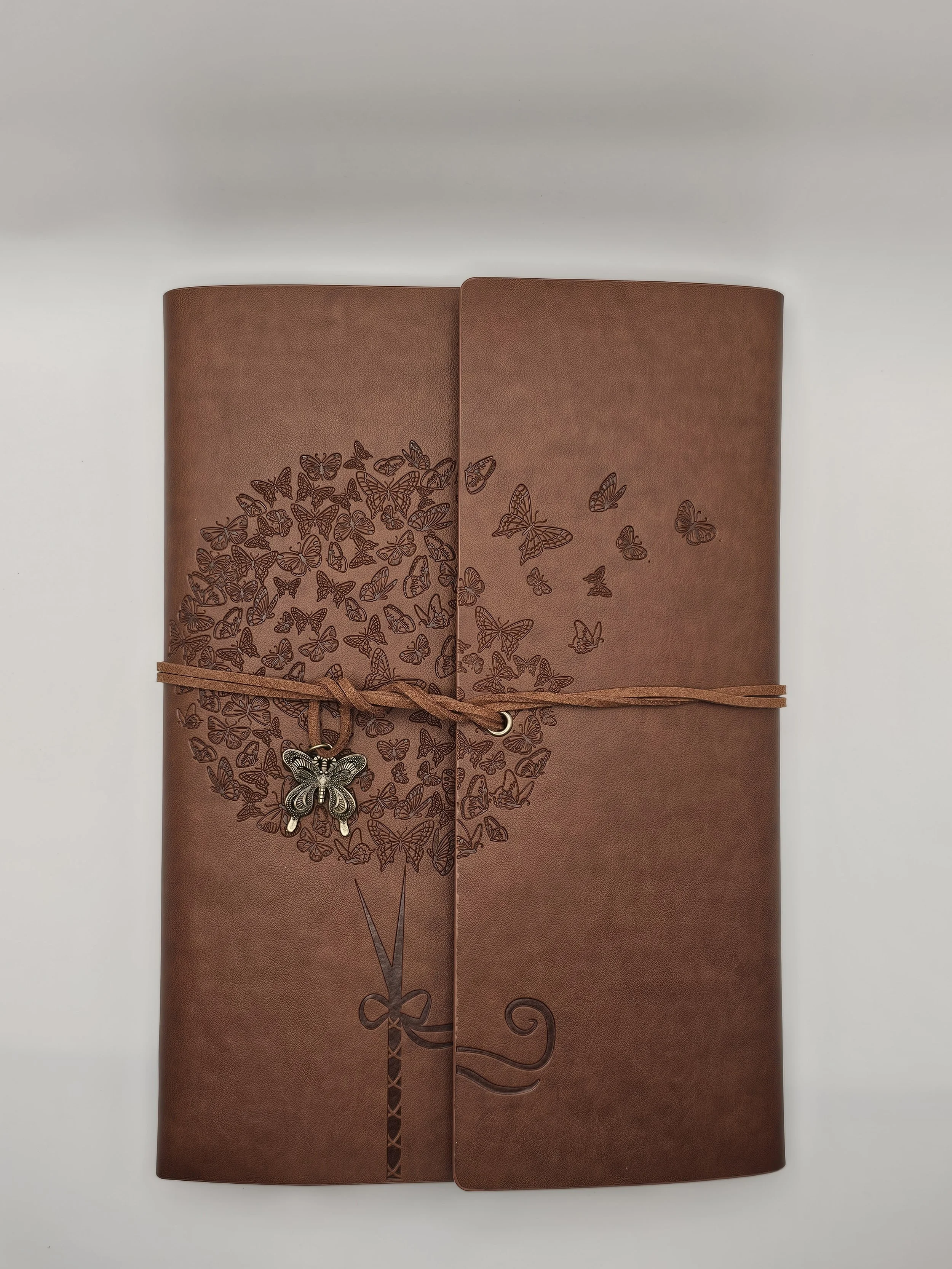 Dandelions Leather Notebook