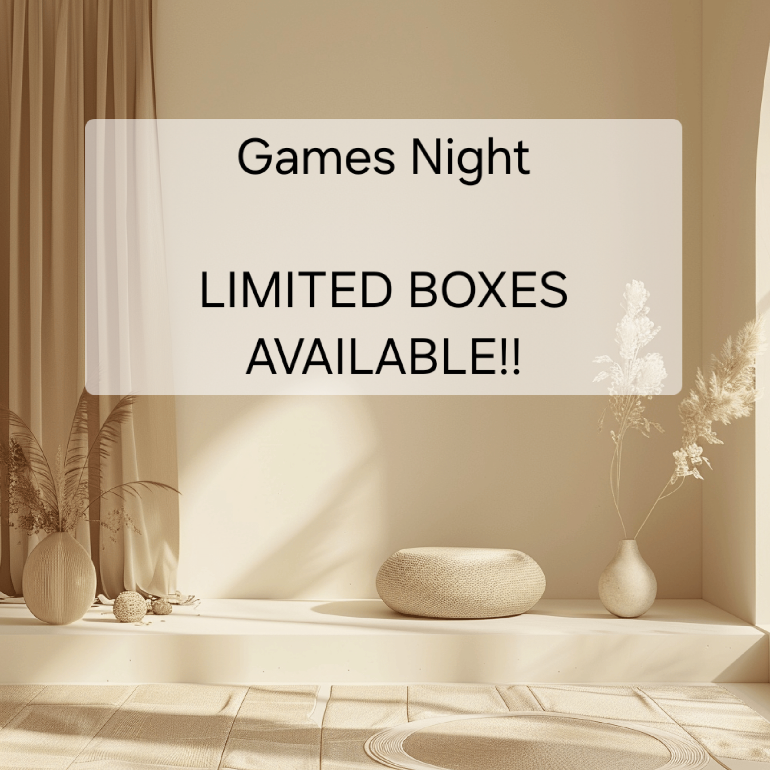 Games Night Box