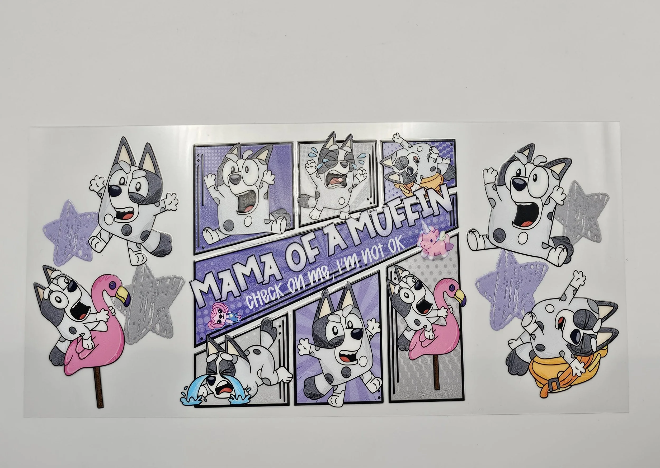 Mama Mode: Activated - 16oz UV DTF wrap