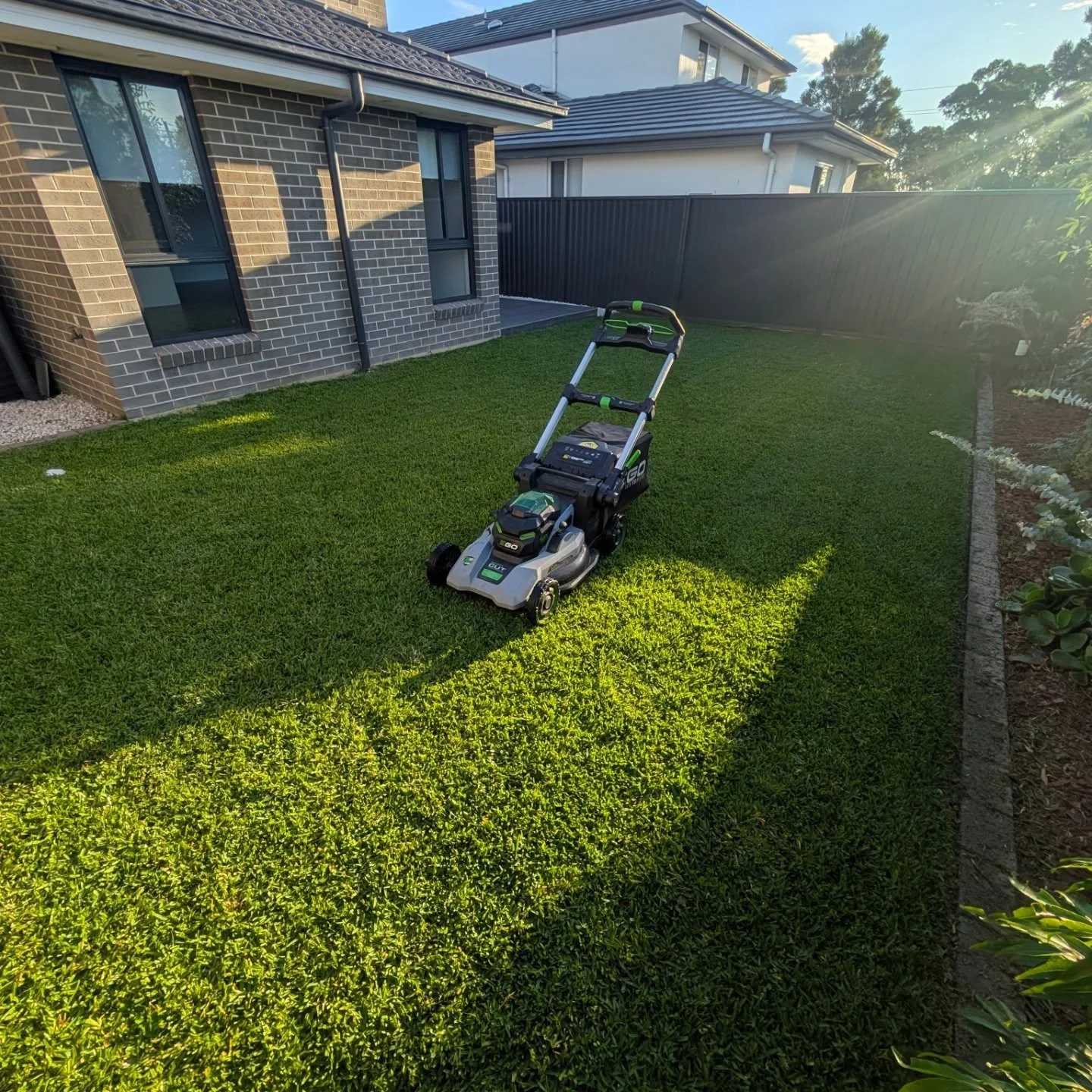 Recently brought this lawn back into good condition in Box Hill.

Whilst we are seeing a reduction in rapid growth during the winter season in comparison to Spring/Summer, you can still take steps in improving the lawn and soil by having a regular ma