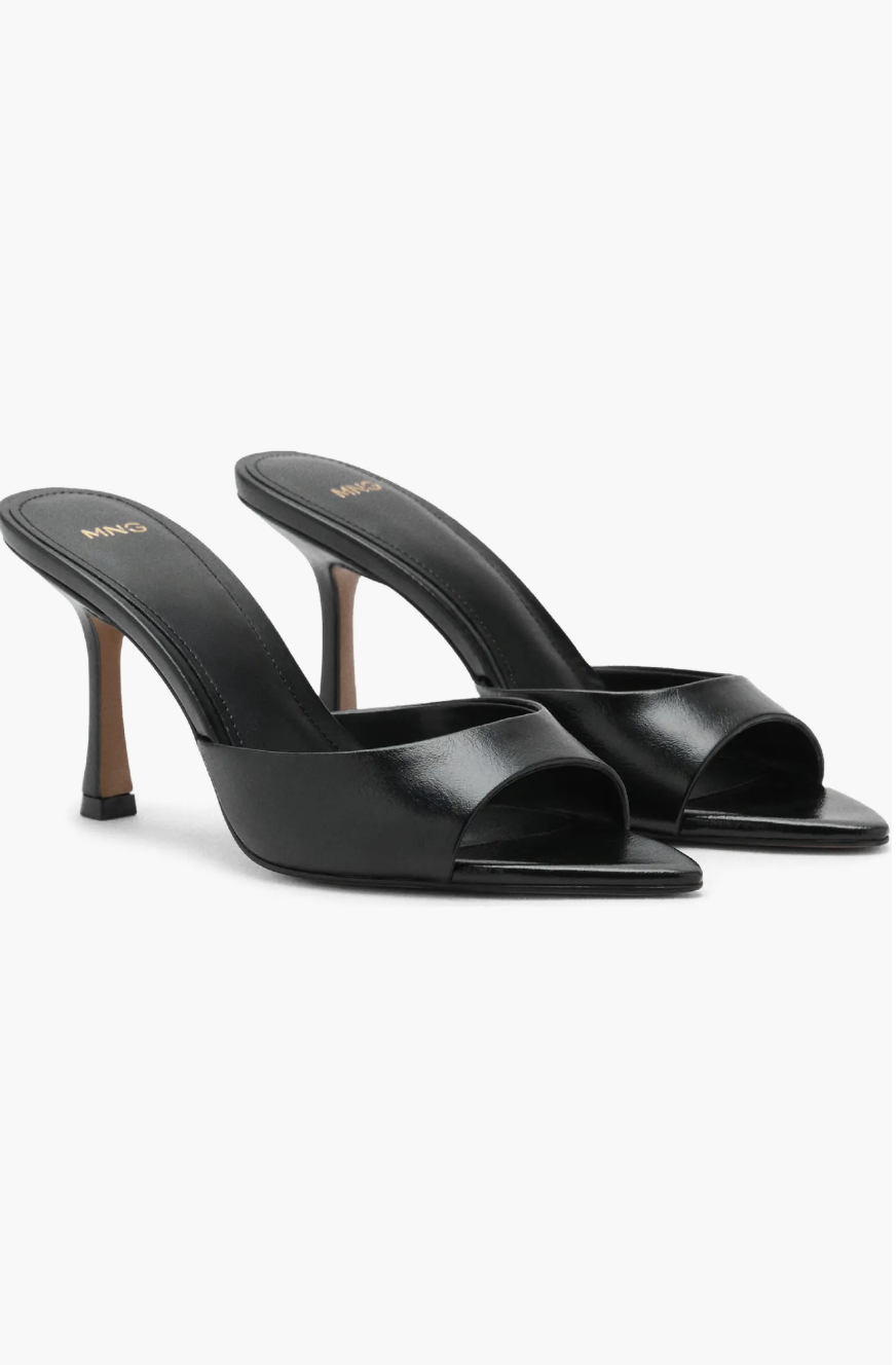 Pointed Toe Slide Sandal