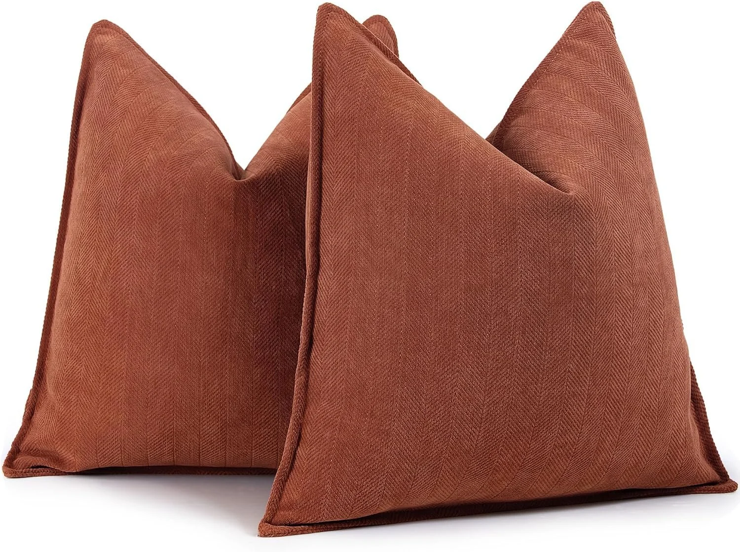 Rust Throw Pillow Covers
