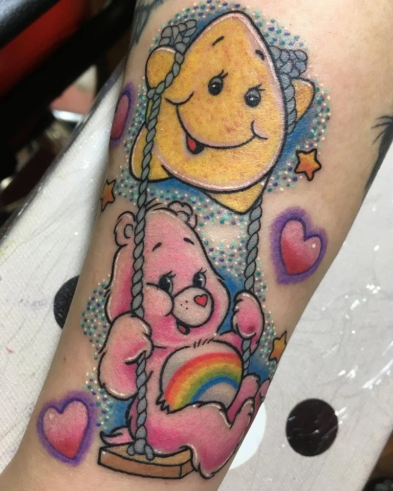 care bear kawaii cute tattoo