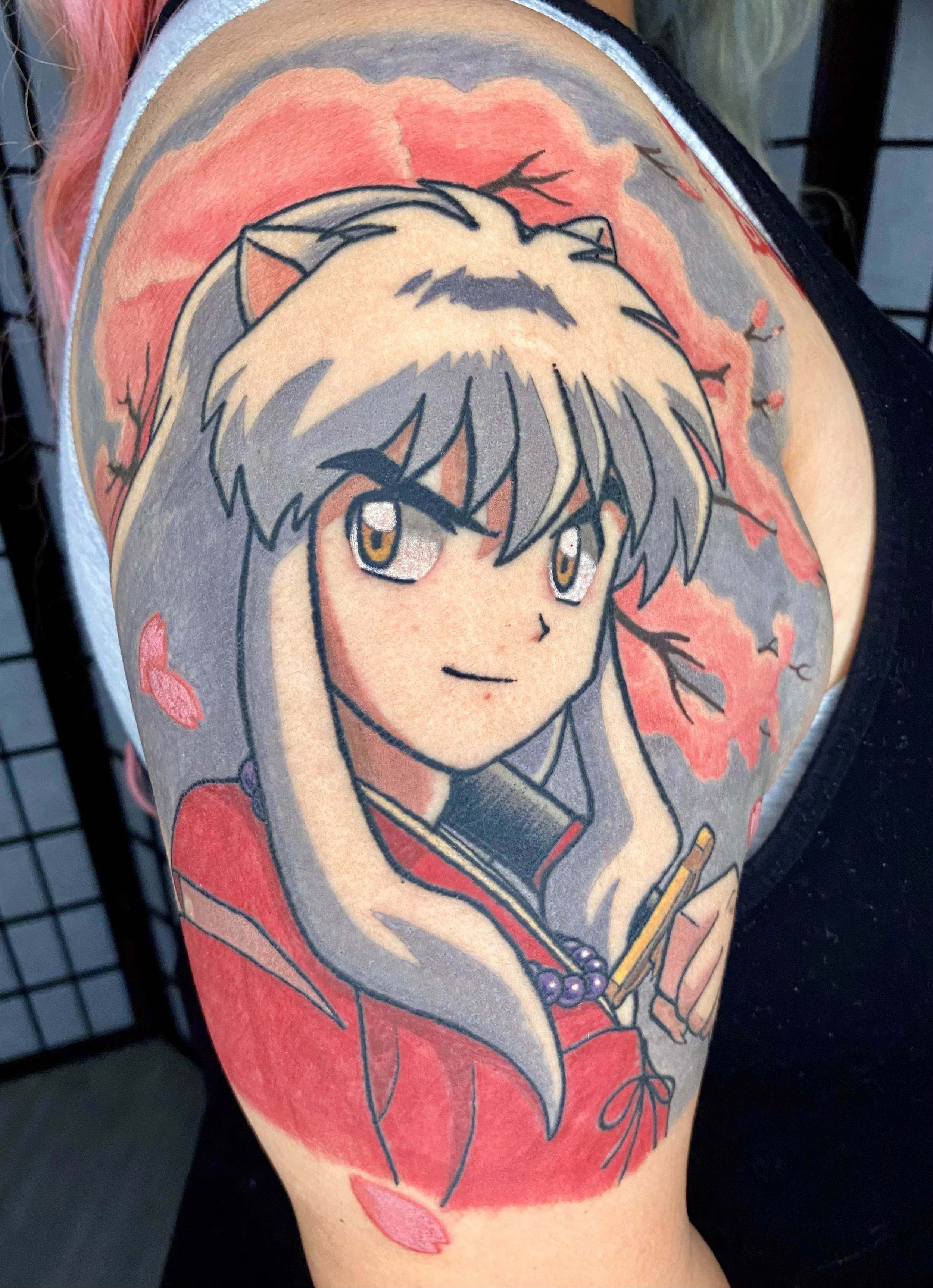Inuyasha anime tattoo