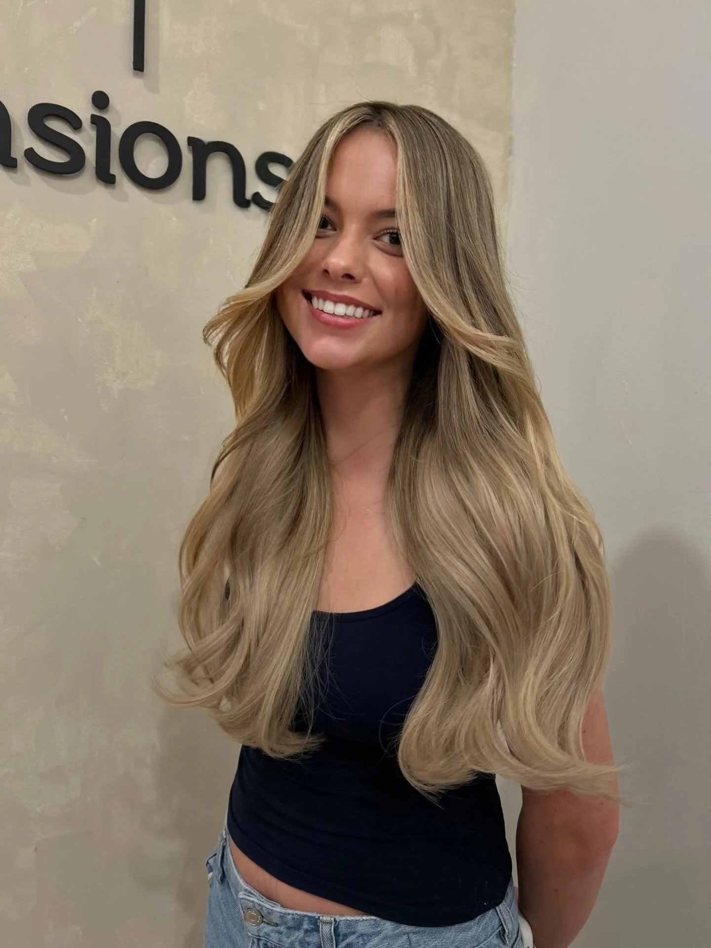 Dream hair unlocked 🔓 
color &amp; extensions by @hairbyhannahmarieee 

#santabarbara #santabarbarahair #centralcoast #centralcoasthairstylist #centralcoasthair