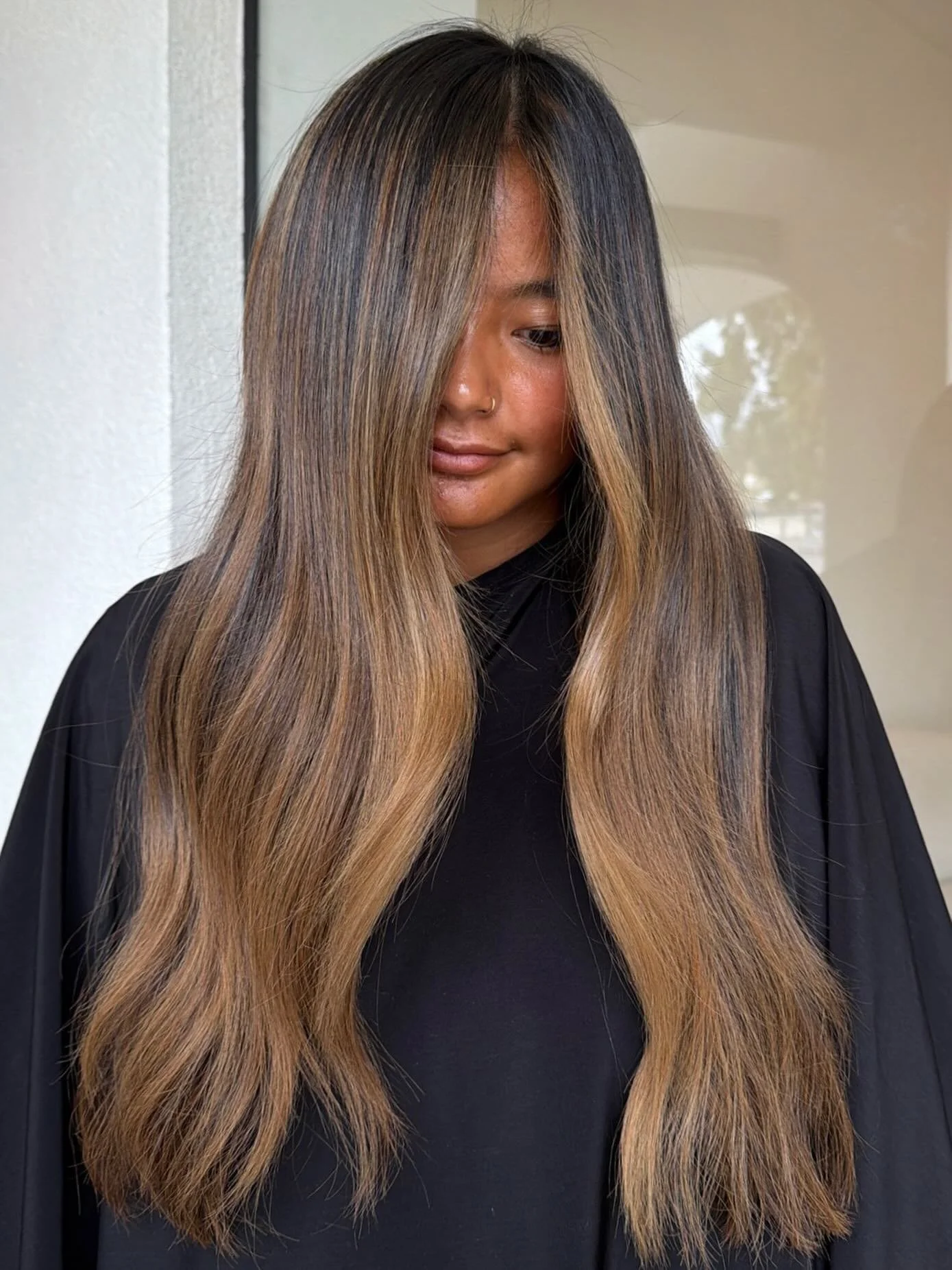 Hair by @bels.and.bows 🐎🤎 the perfect bronde

#hairstylist #brunetteinspo #santabarbara #brunettebalayage