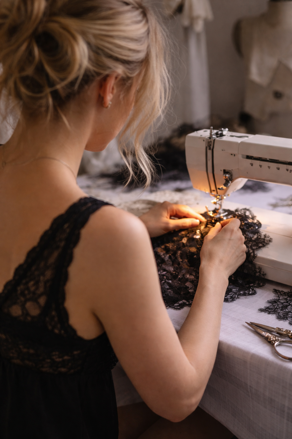 What kind of sewing machine do I need to make lingerie?