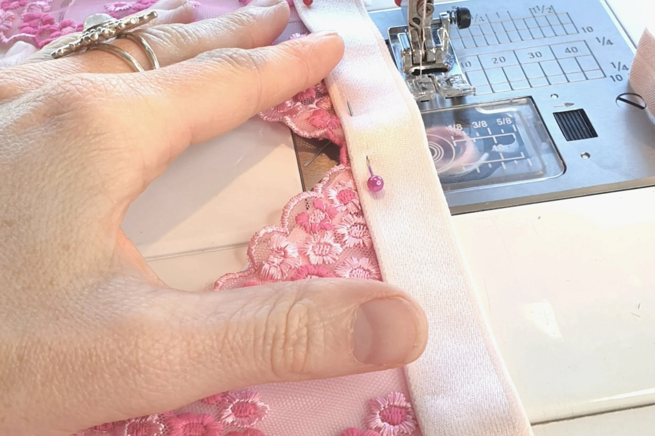 Reducing bulk: The key to a professional finish on your lingerie sewing project