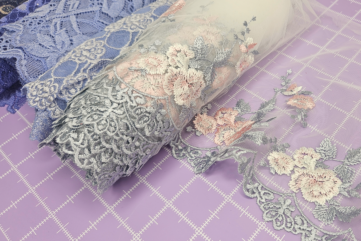 A guide for choosing the right lace for your lingerie sewing project