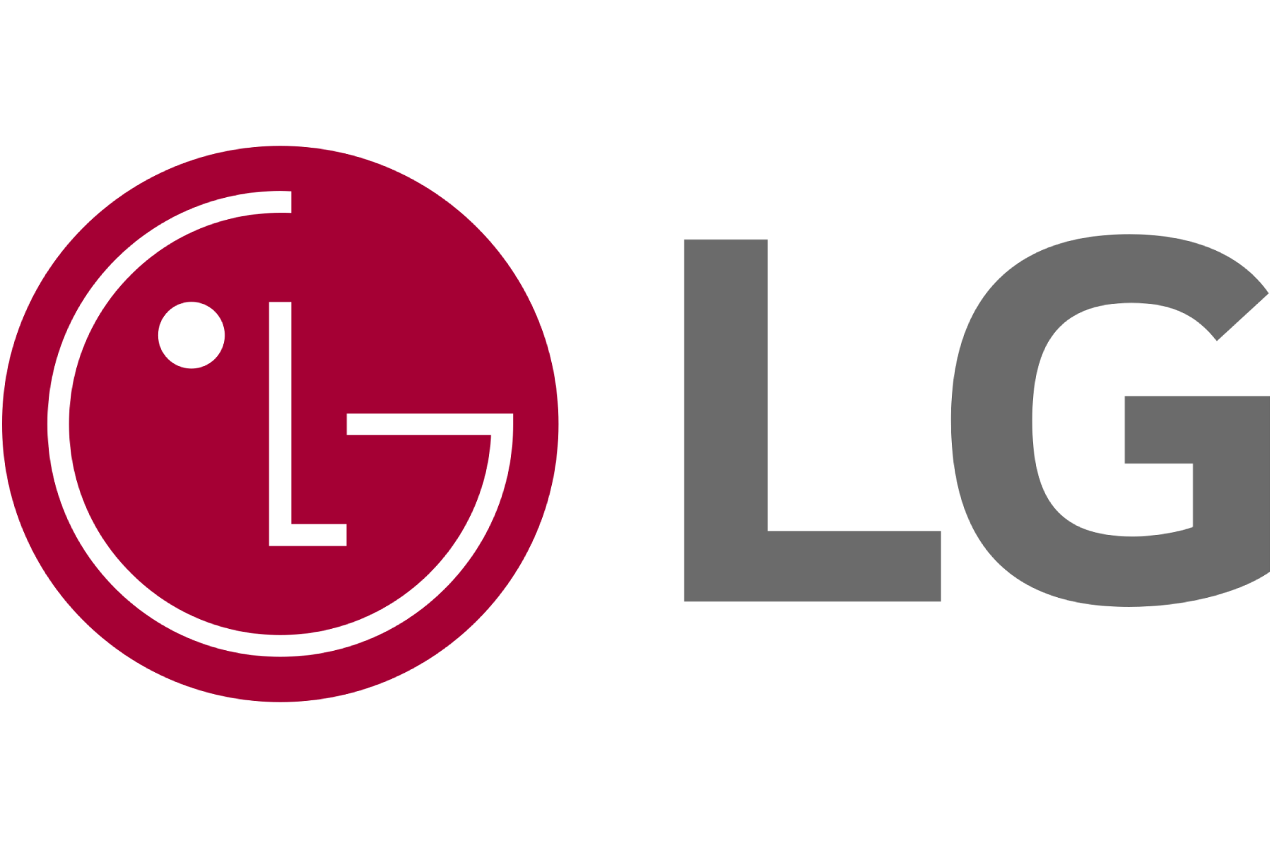 LG logo with a red circle containing a white L and G, followed by the text 'LG' in gray.