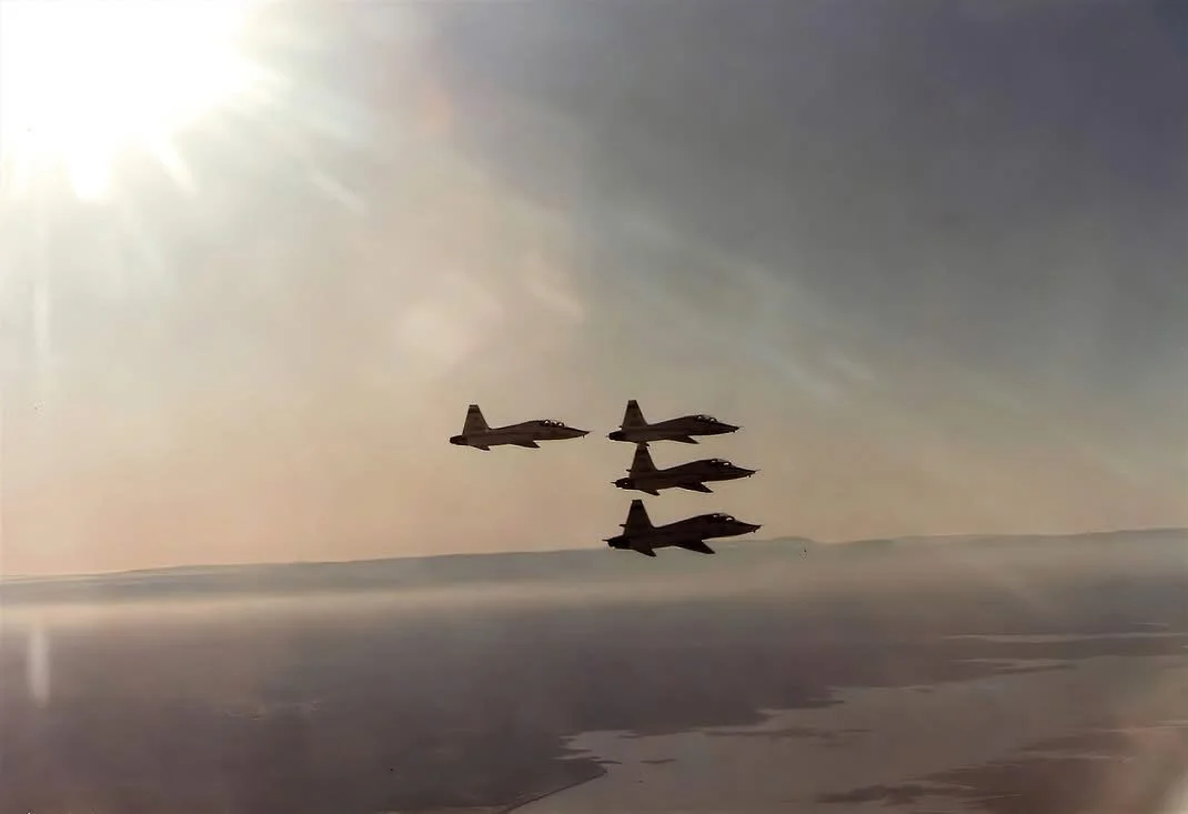 The Day Dad Had to Turn the Four-Ship Around