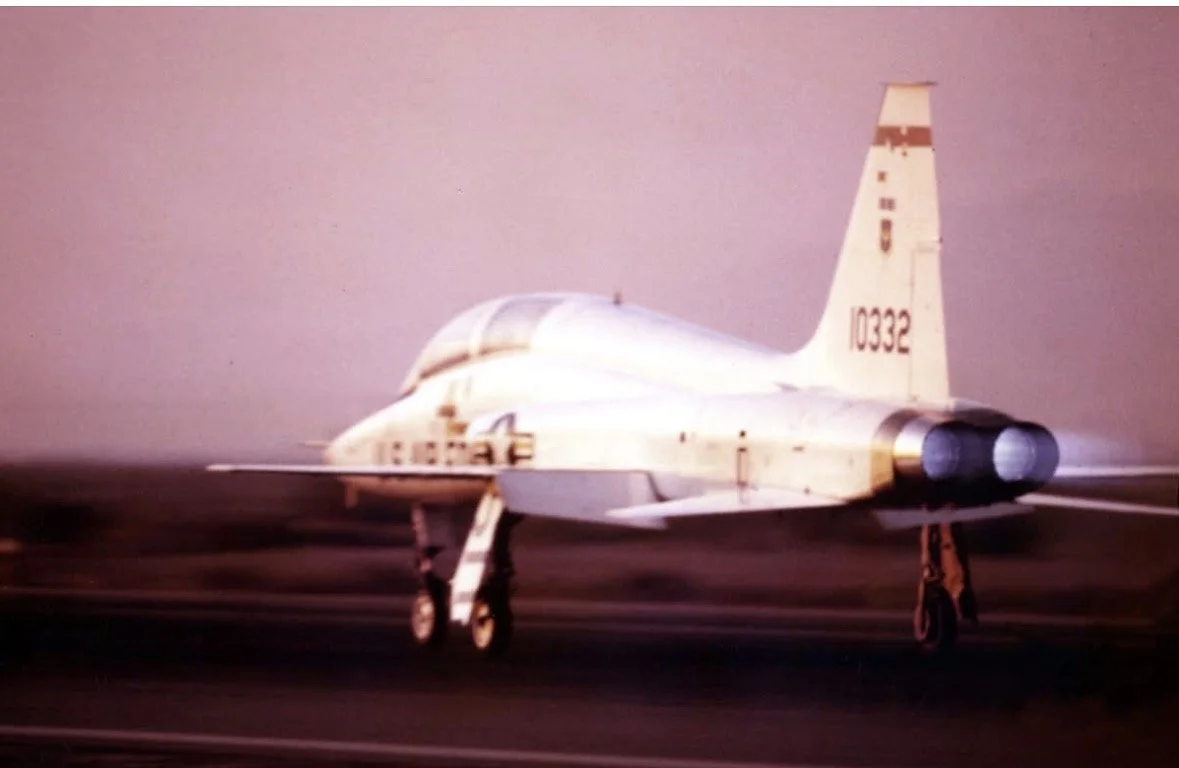 Riding the White Rocket; A Flight in the T-38A