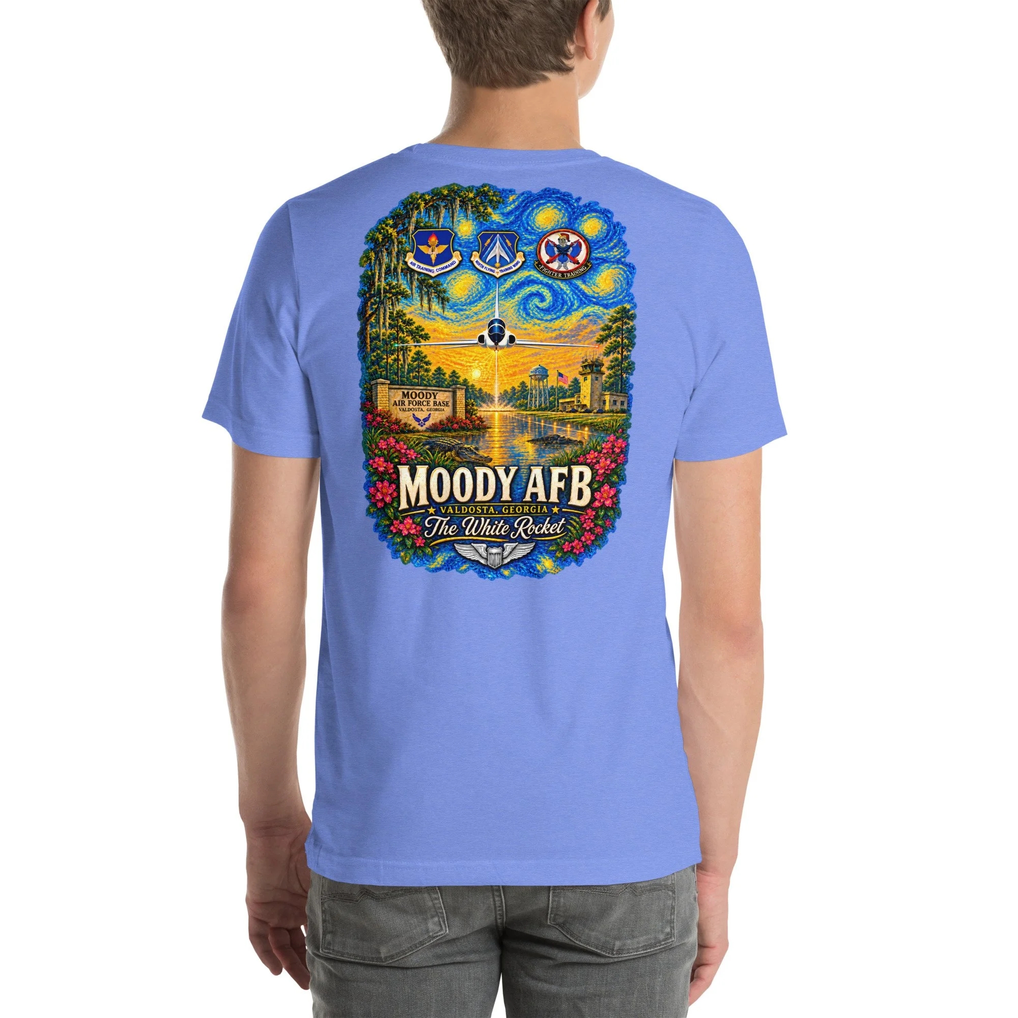Moody AFB, GA Van Gogh T-Shirt | The White Rocket