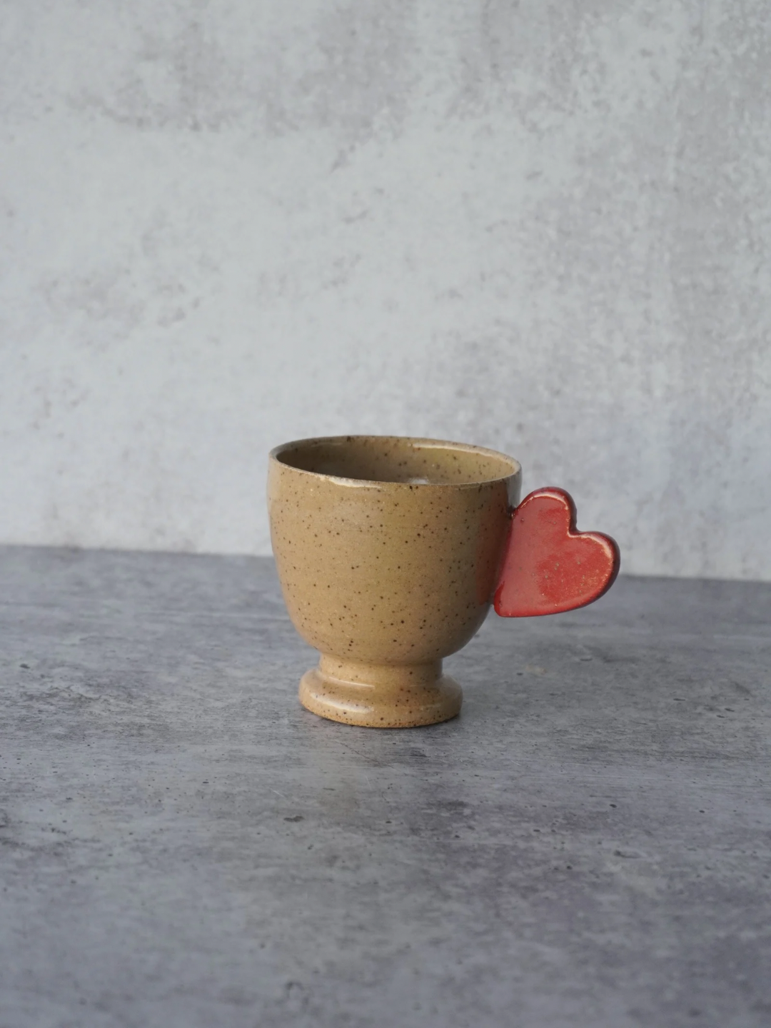 Espresso Cup- Tan Gloss