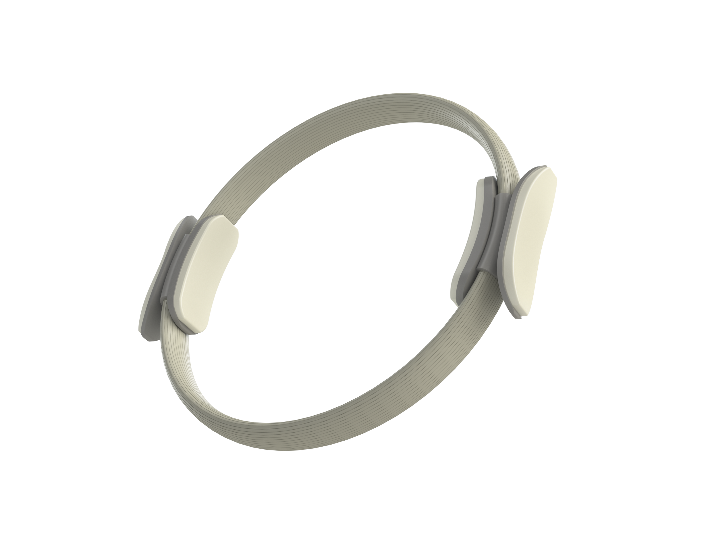 A virtual 3D rendering of a pilates ring