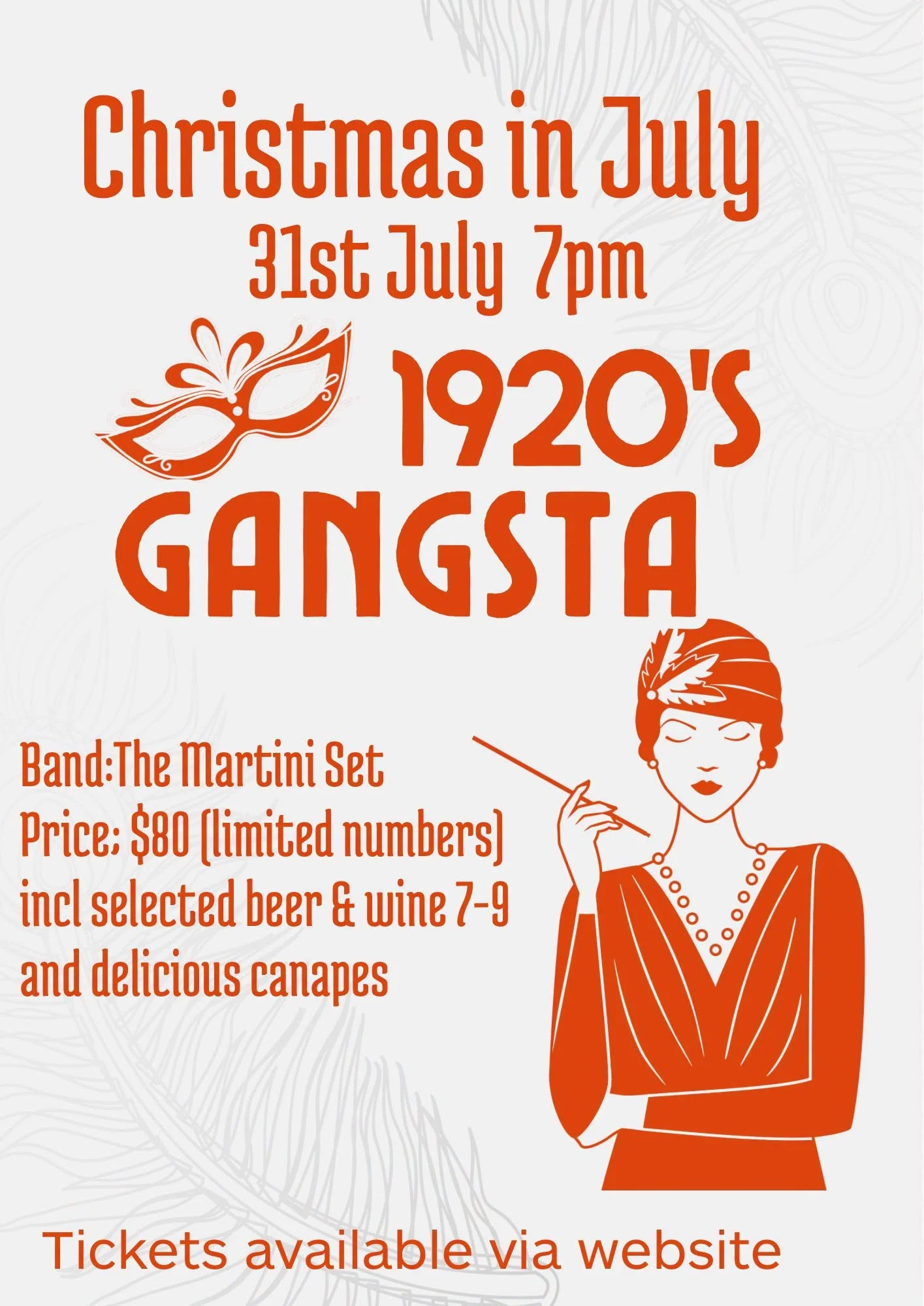 Christmas In July - Ganster 1920’s