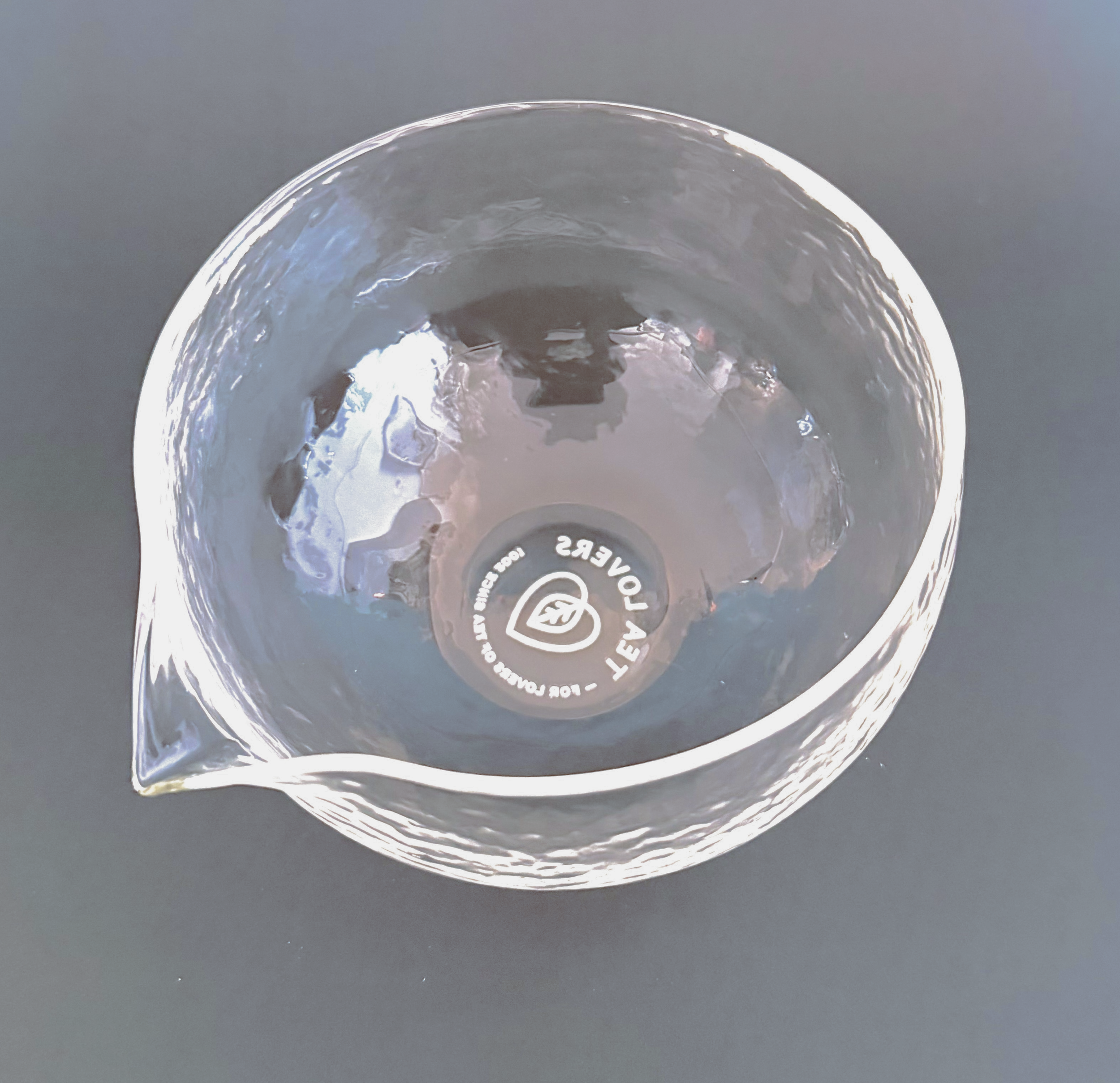 Glass Matcha Bowl (Katakuchi)
