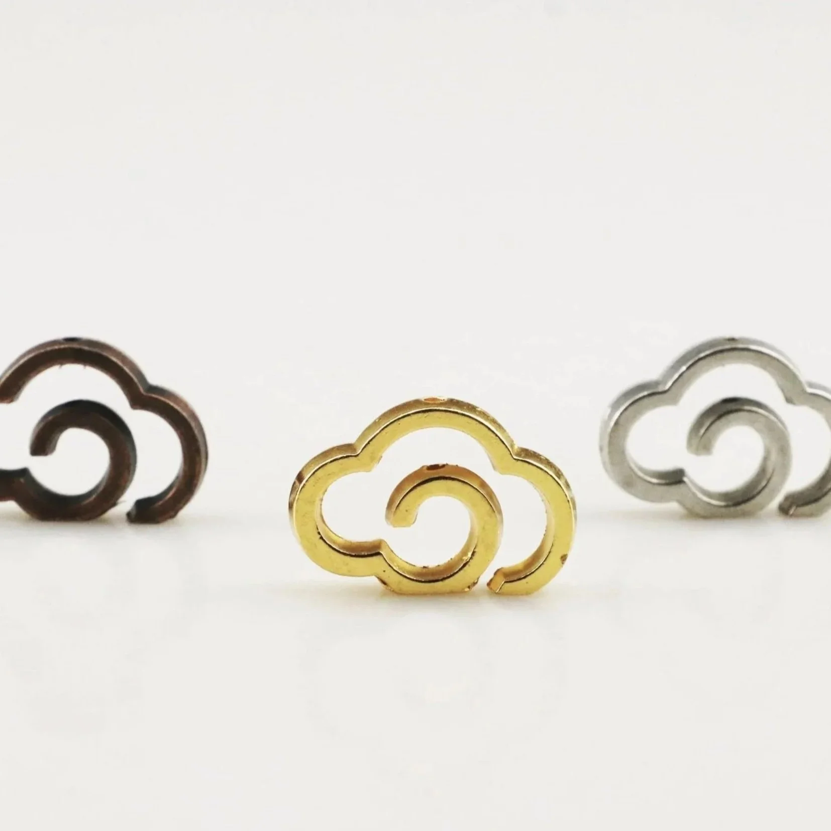 Golden Cloud Incense Holder