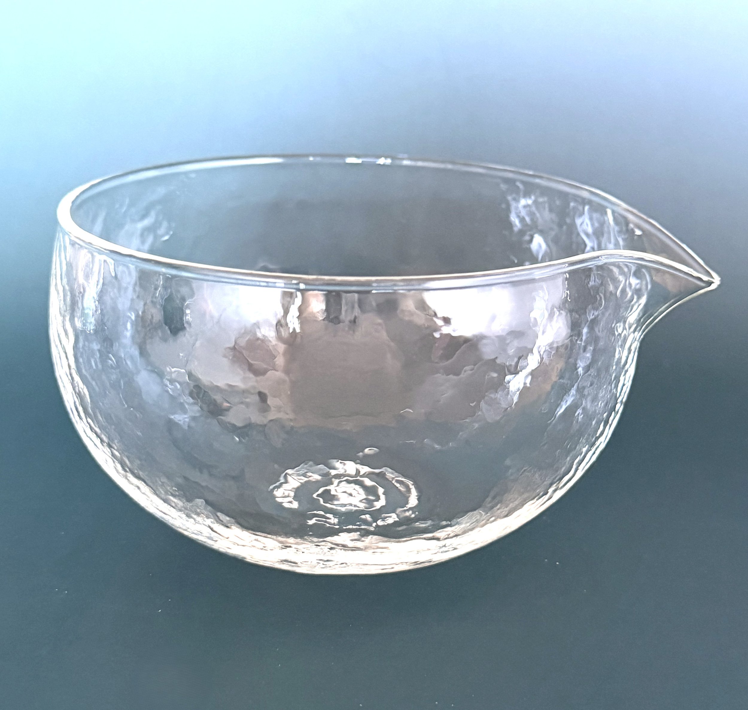Glass Matcha Bowl (Katakuchi)