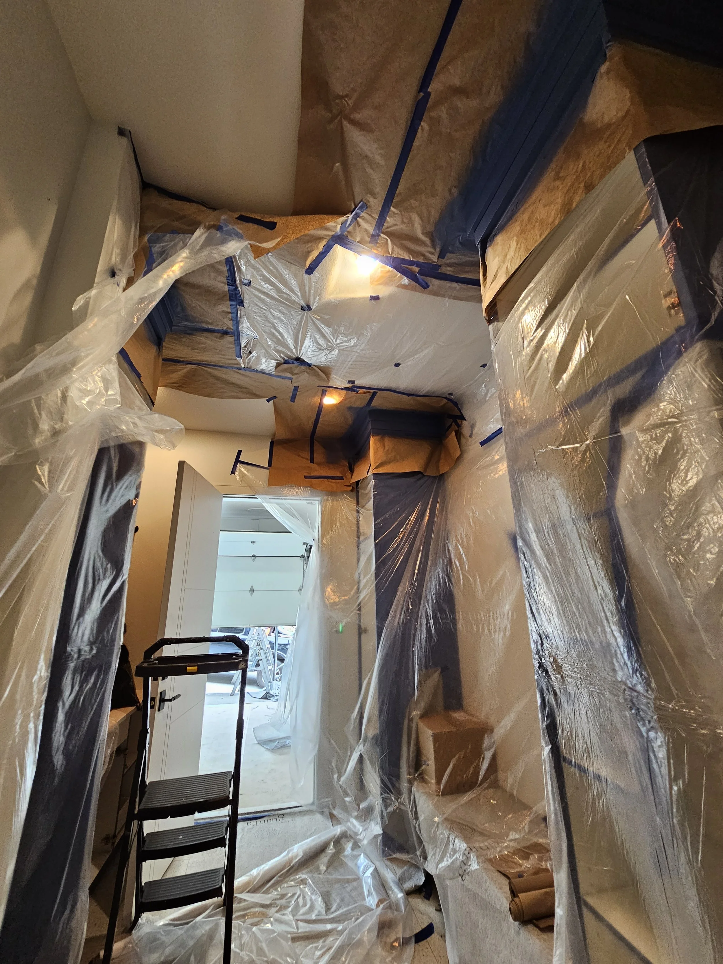 In-place Cabinetry re-sprays