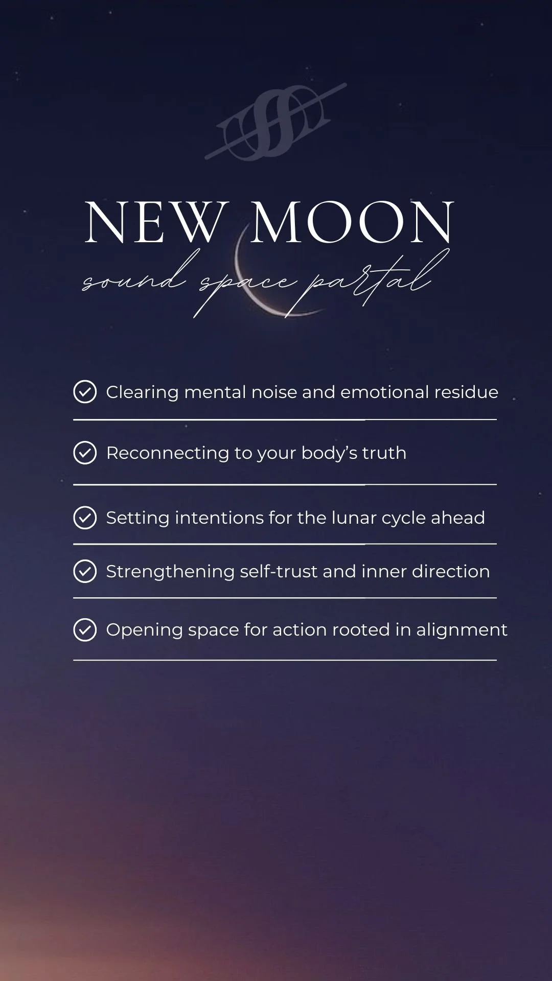 New Moon Sound Immersion